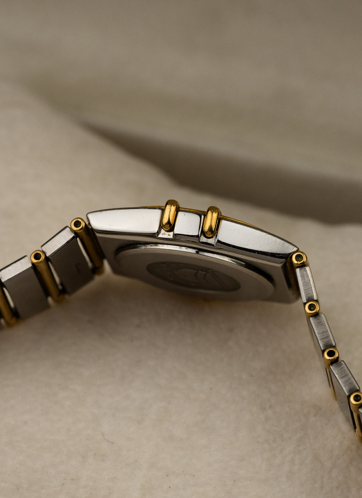1980s Lady Omega Constellation Manhattan Bicolor Full Bar 795.1080 Box