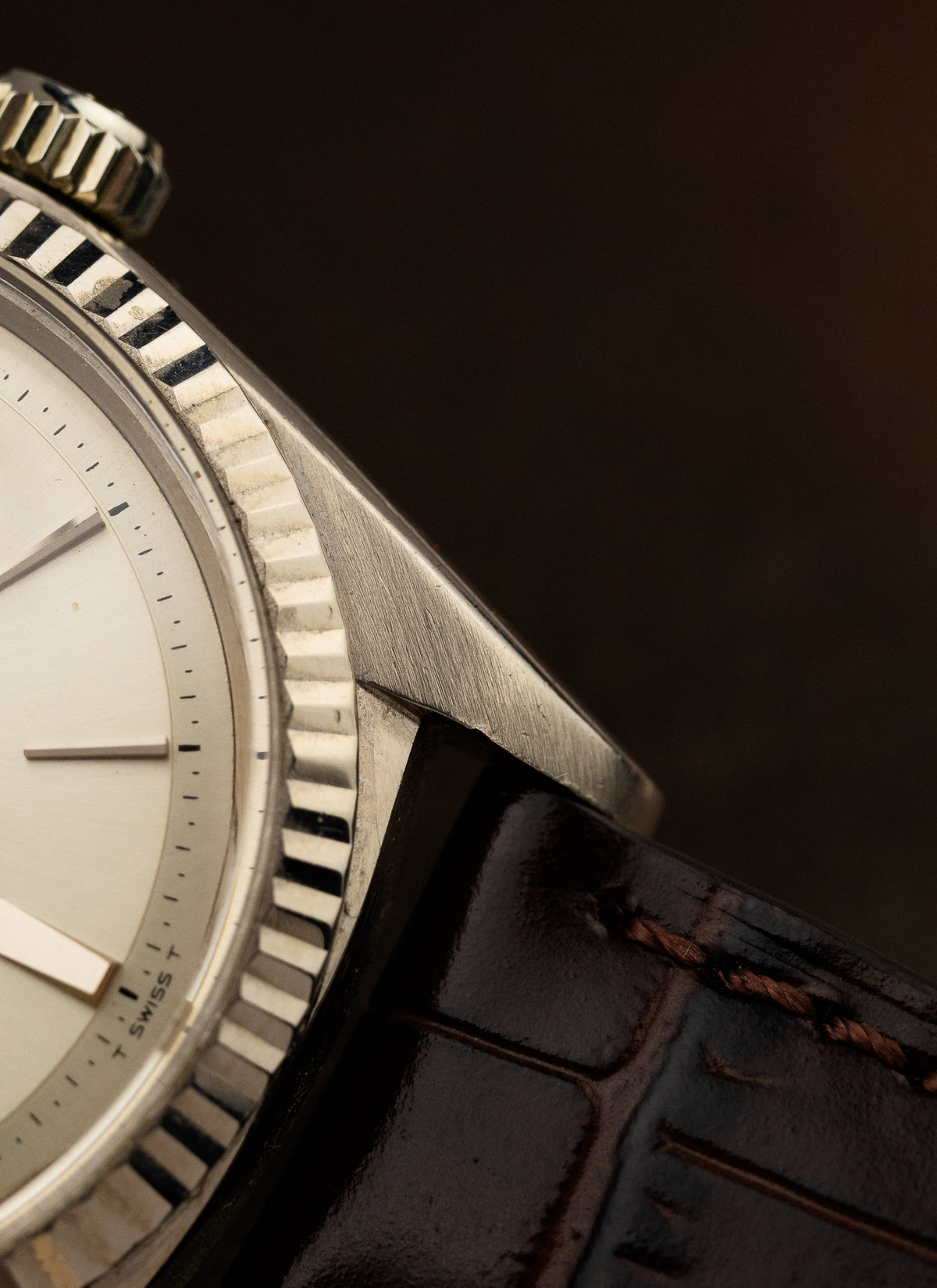 1967 18K Rolex Day-Date White Gold 1803 Serviced