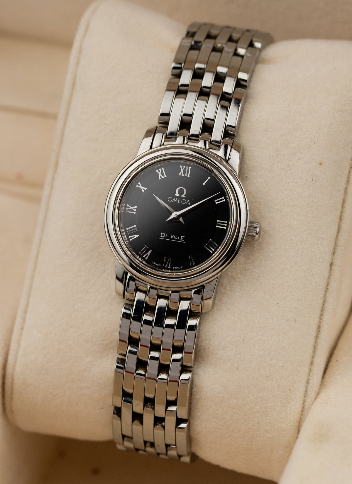 2010s Lady Omega De Ville Prestige 595.1055 cal. 1456 Box