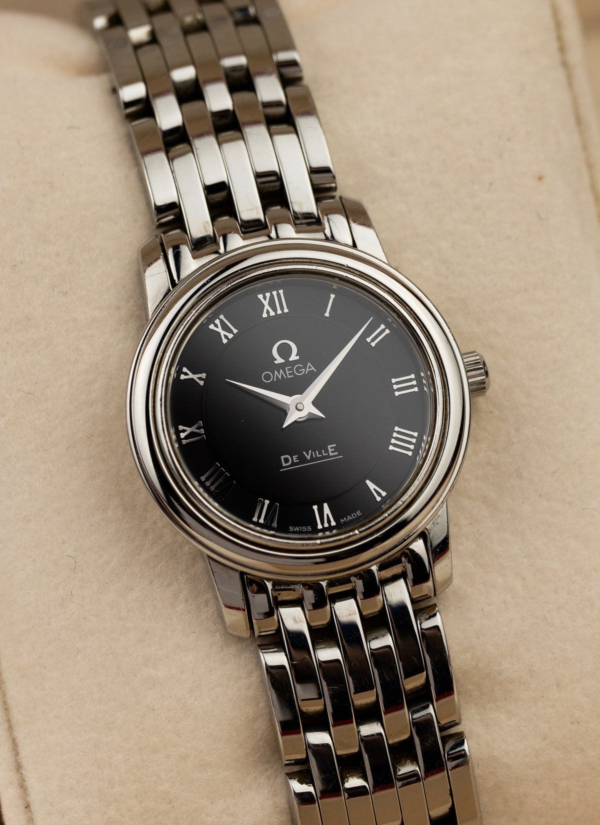 2010s Lady Omega De Ville Prestige 595.1055 cal. 1456 Box