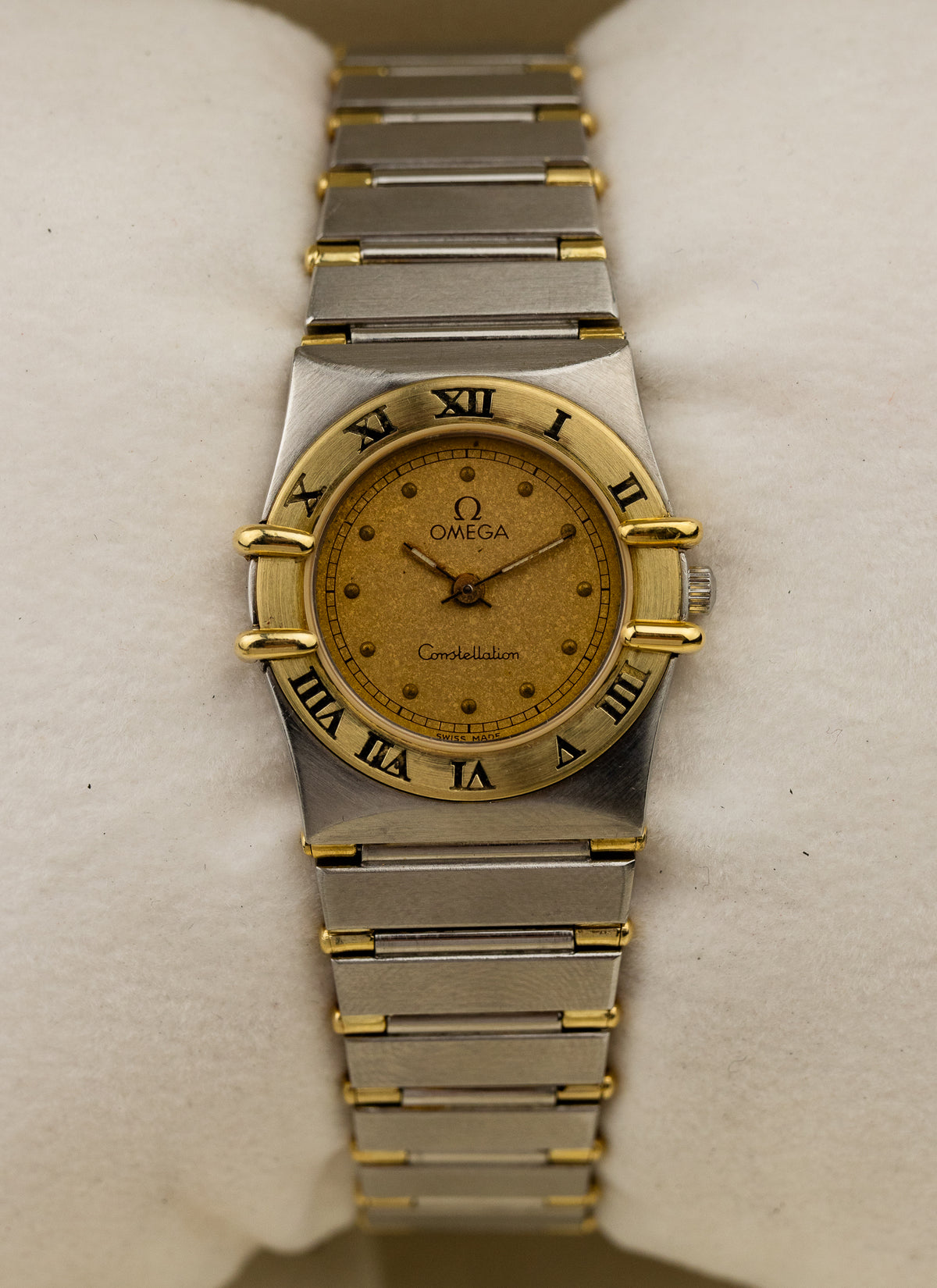 1984 Lady Omega Constellation Manhattan Bicolor 795.0849 cal. 1455 Box