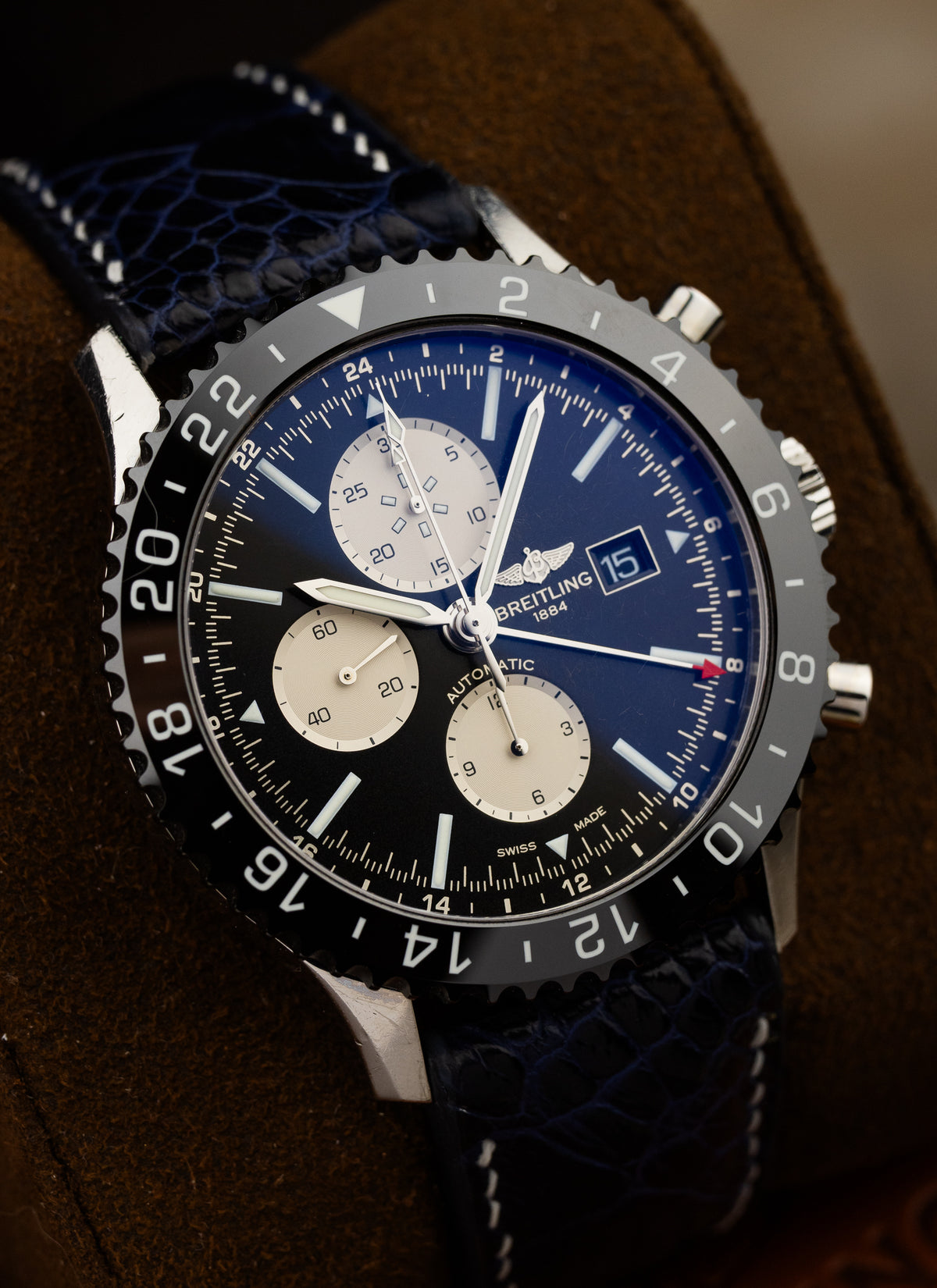 2015 Breitling Chronoliner Y2431012/BE10 Full Set