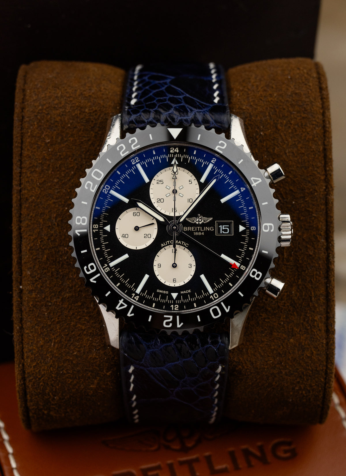2015 Breitling Chronoliner Y2431012/BE10 Full Set