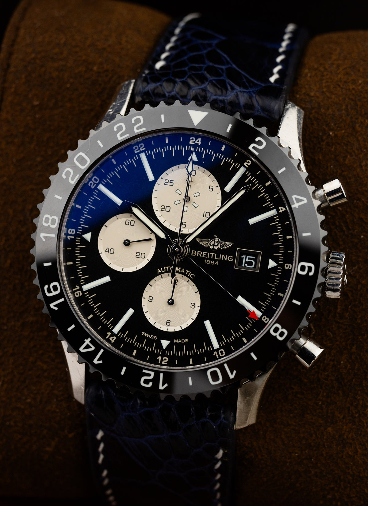 2015 Breitling Chronoliner Y2431012/BE10 Full Set