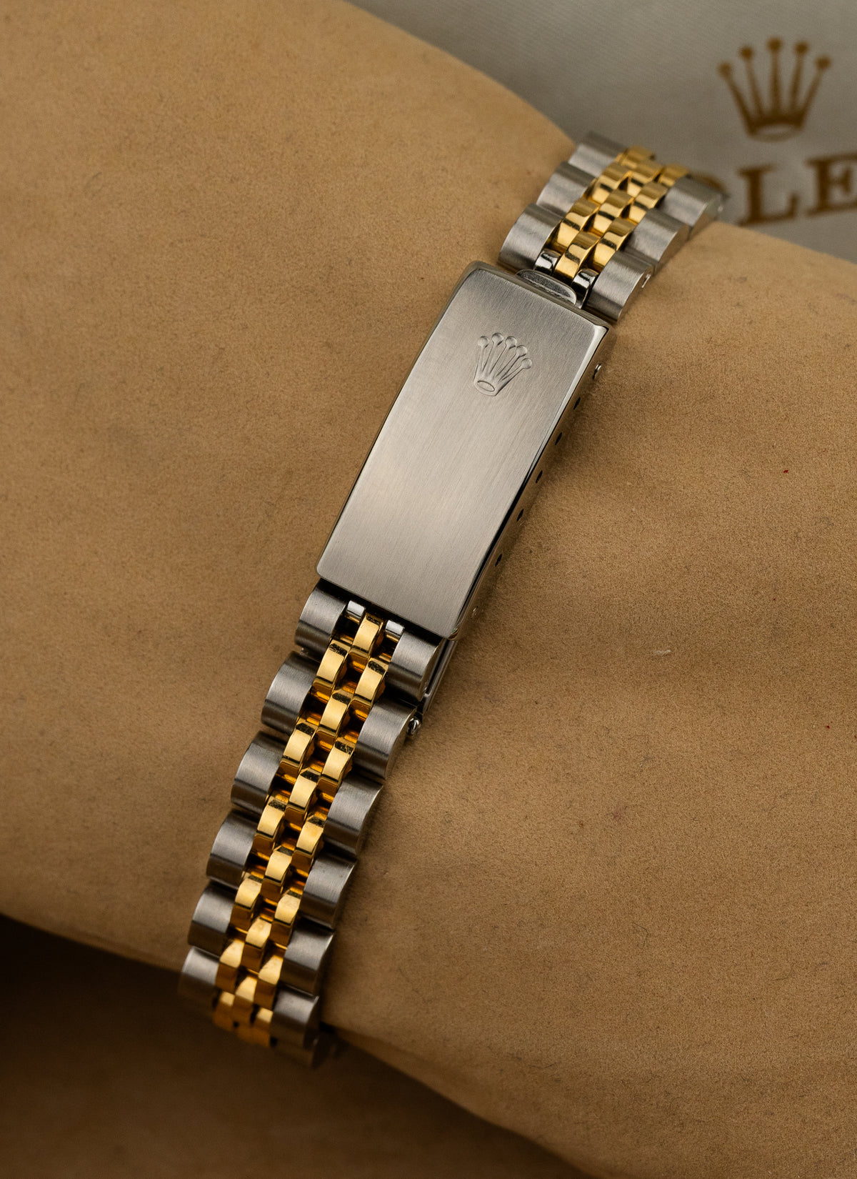 1986 Lady Rolex Datejust Bicolor Champagne Dial 69173 Serviced Full Set