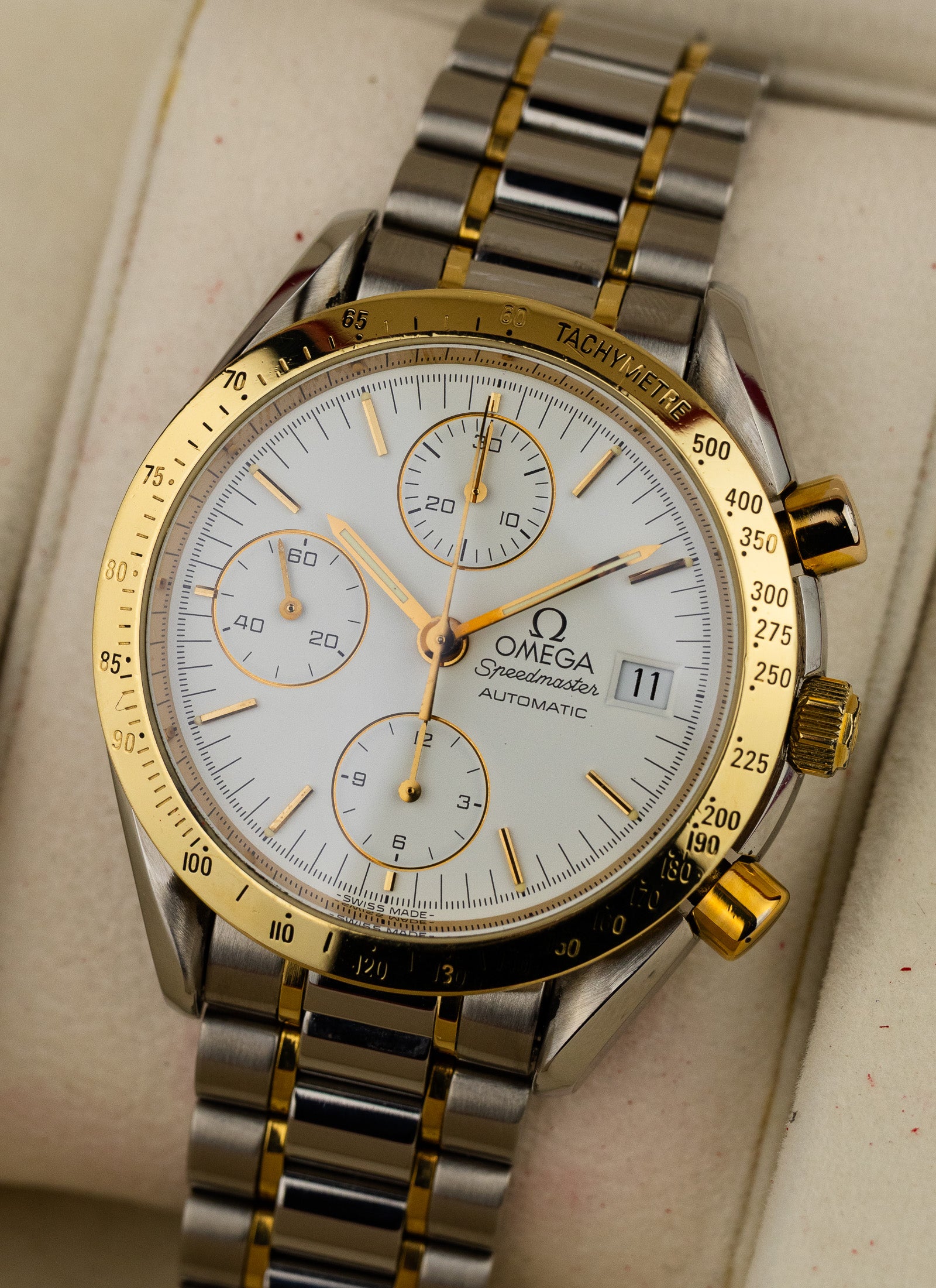 2000s Omega Speedmaster Date Bicolor 3311.20 Box