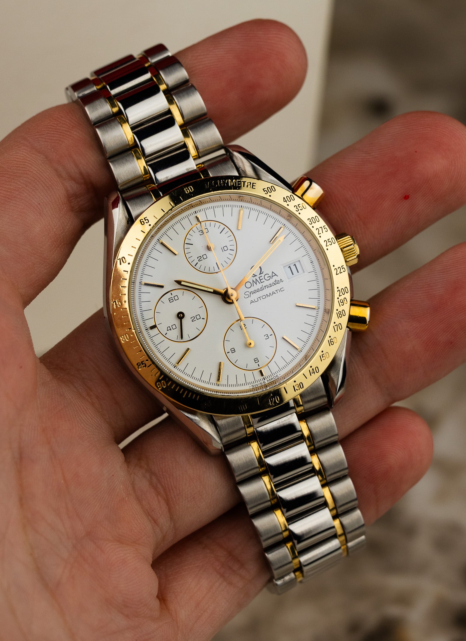 2000s Omega Speedmaster Date Bicolor 3311.20 Box