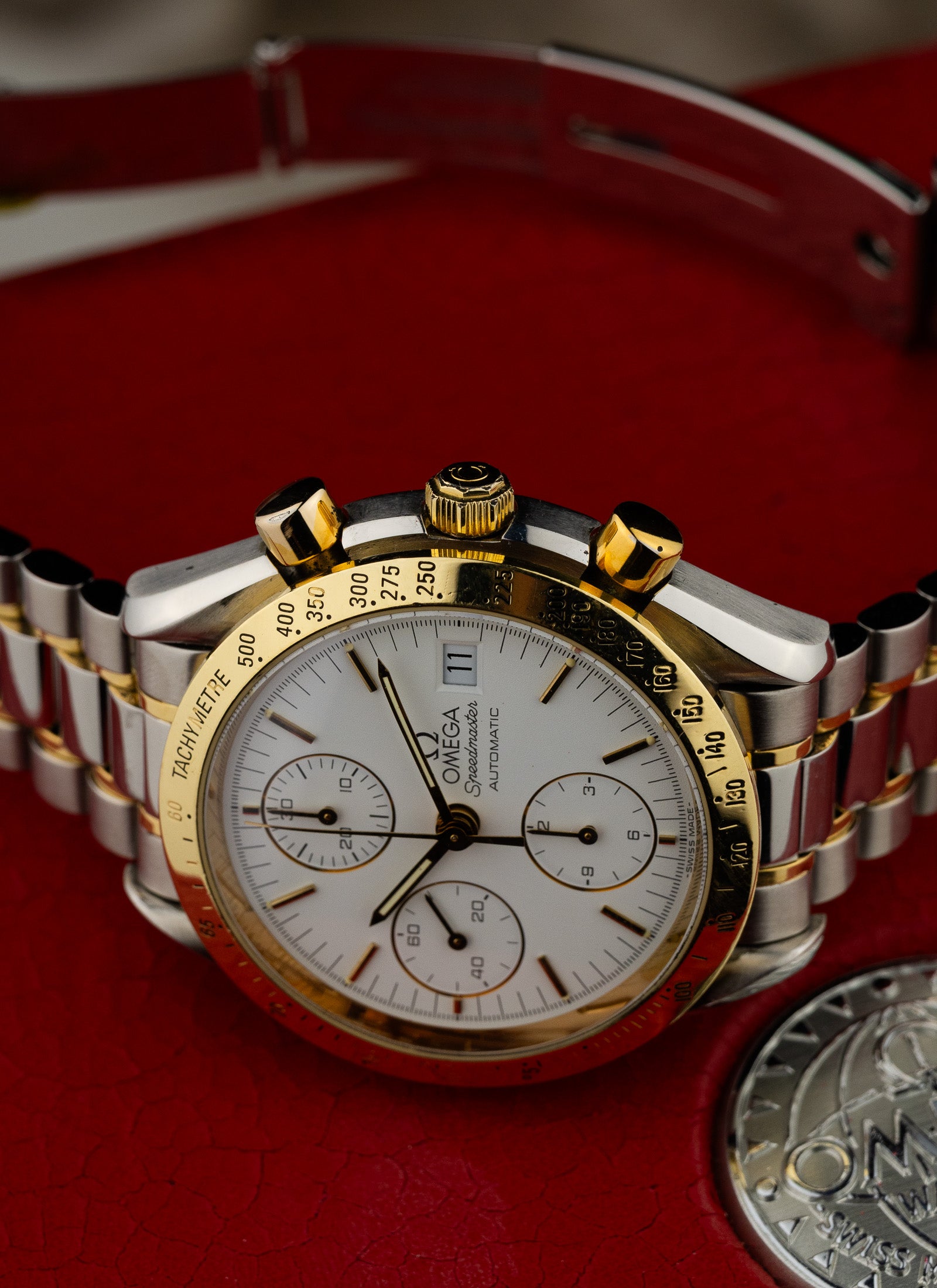 2000s Omega Speedmaster Date Bicolor 3311.20 Box