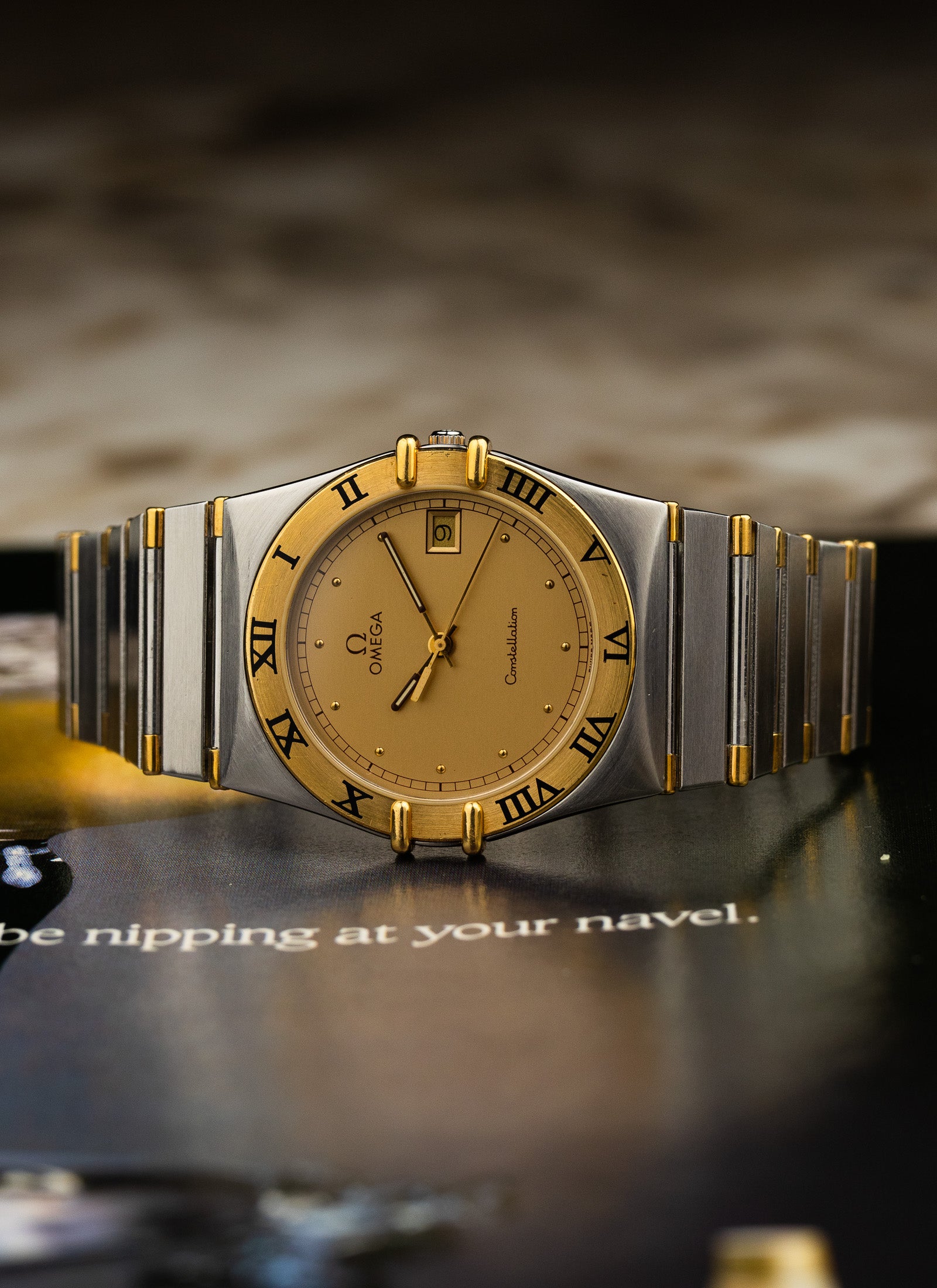 1989 Omega Constellation Manhattan Bicolor 396.1070 cal. 1441