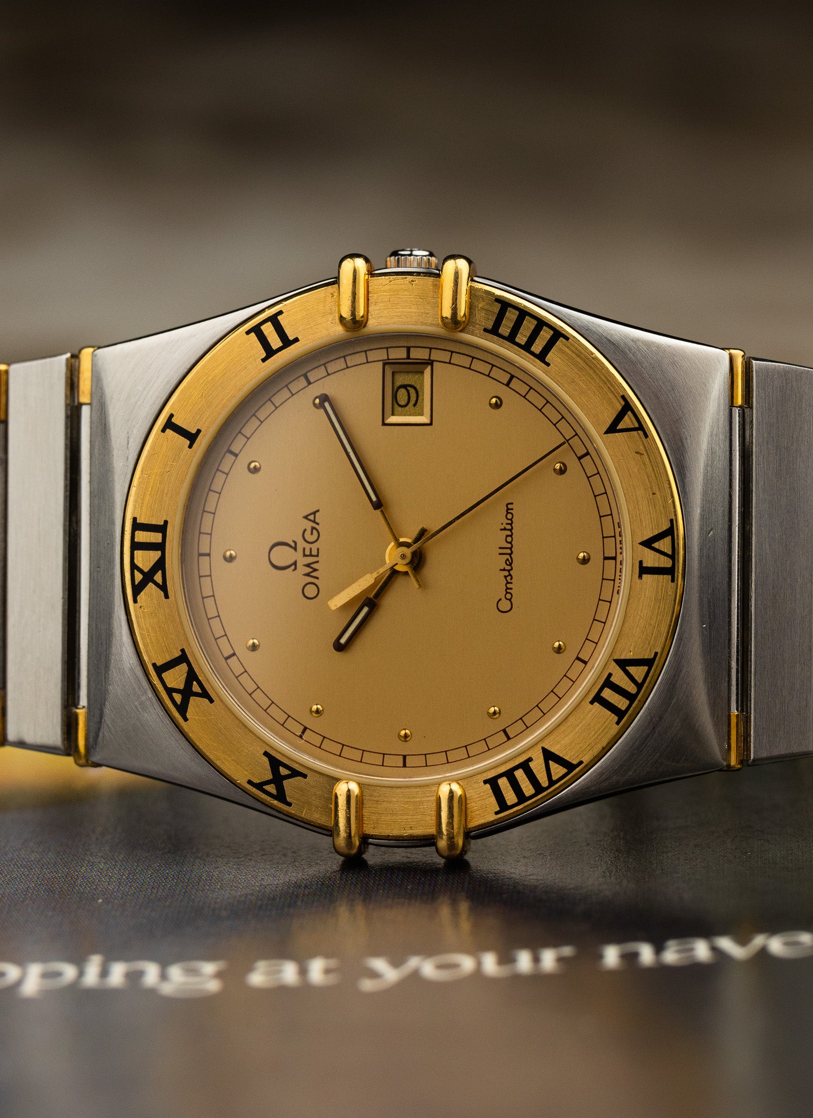 1989 Omega Constellation Manhattan Bicolor 396.1070 cal. 1441