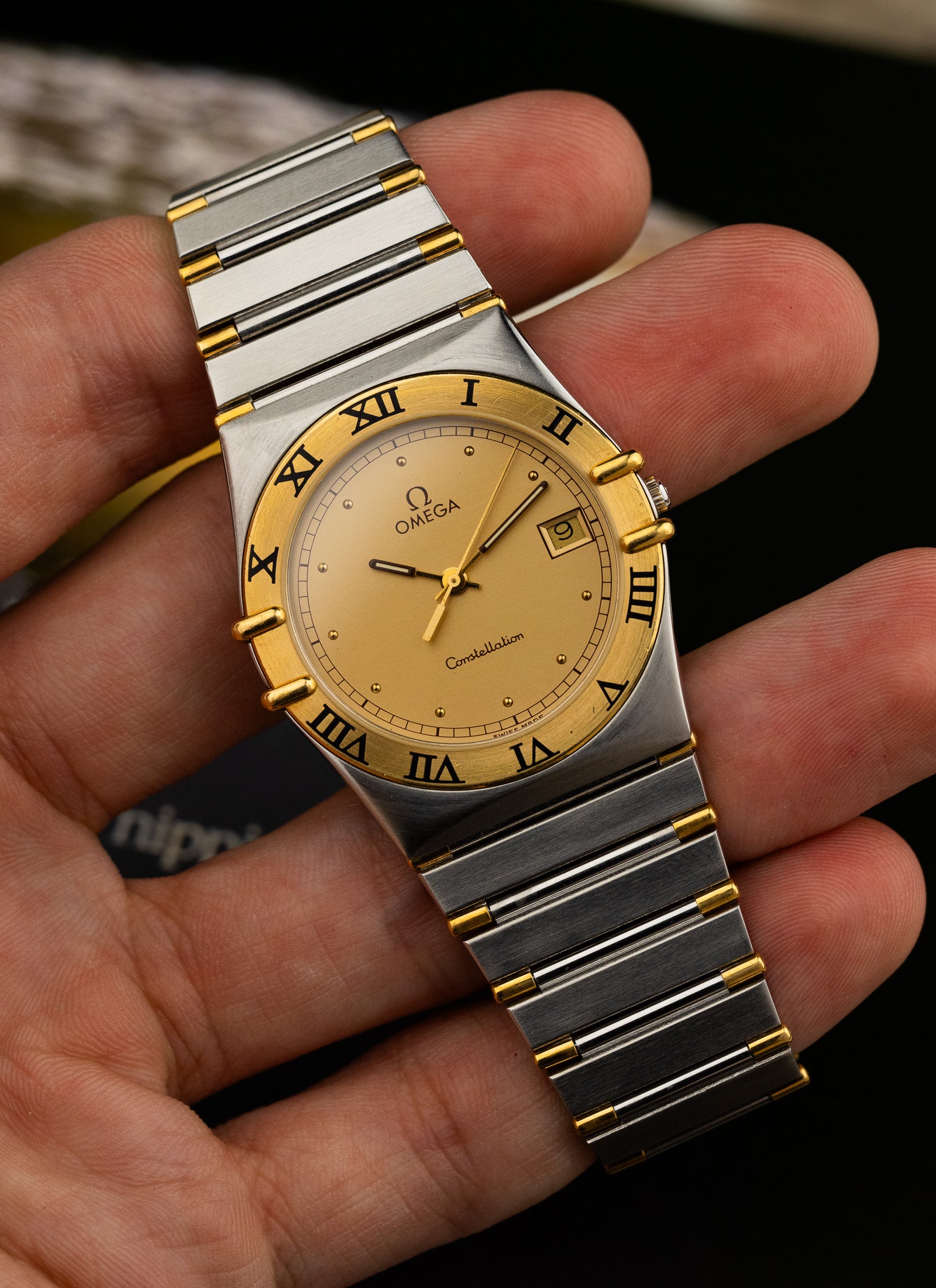 1989 Omega Constellation Manhattan Bicolor 396.1070 cal. 1441
