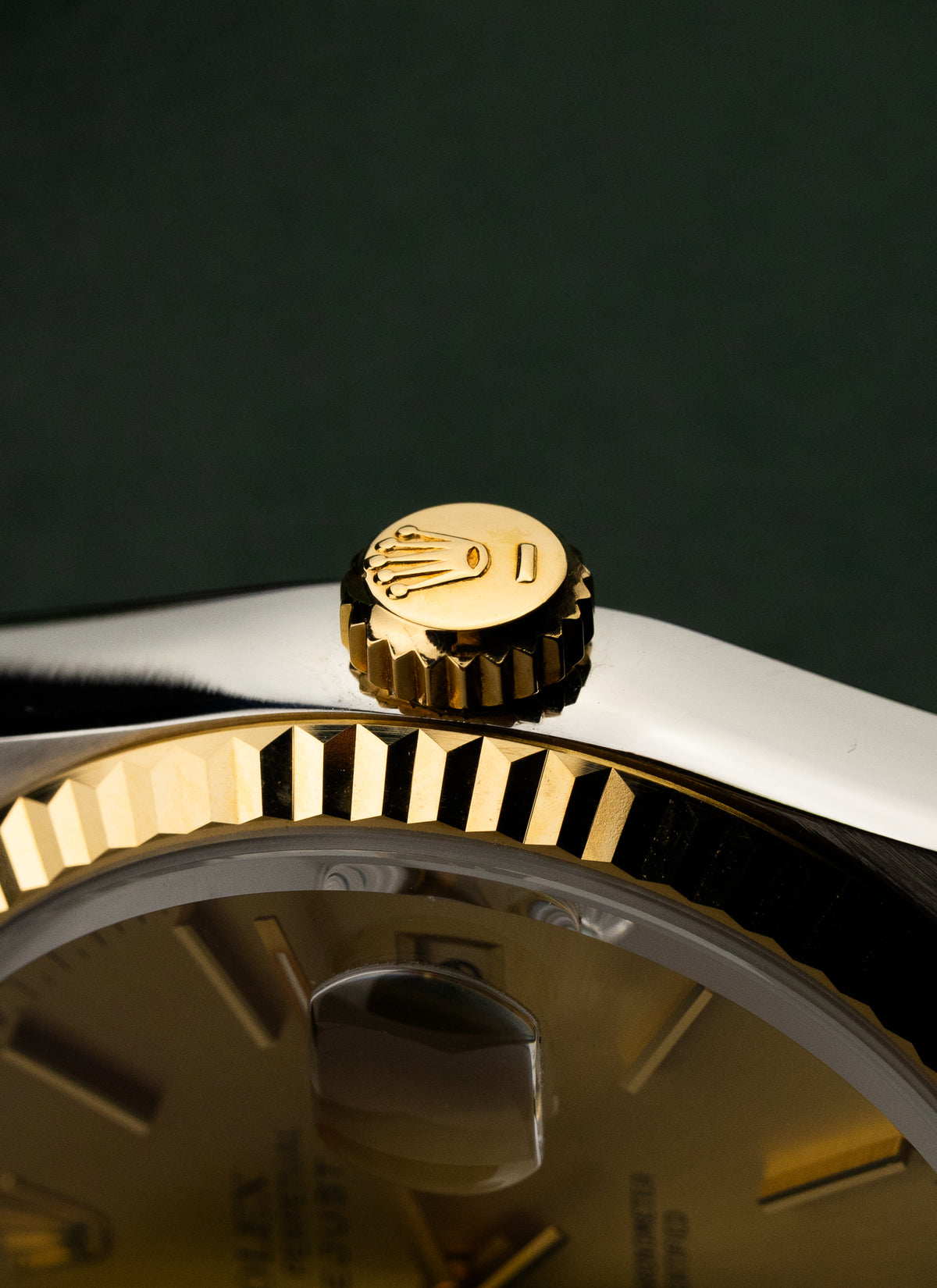 1991 Rolex Datejust Champagne Dial Bicolor 16233 Full Set