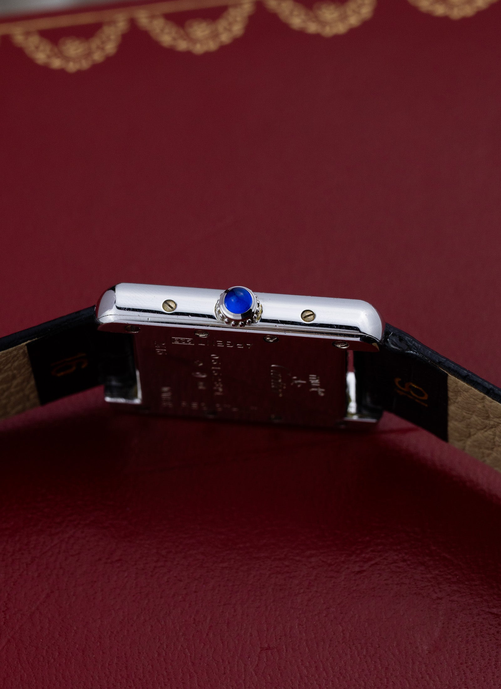 2000 Lady Cartier Must Tank Silver 2416 Full Set