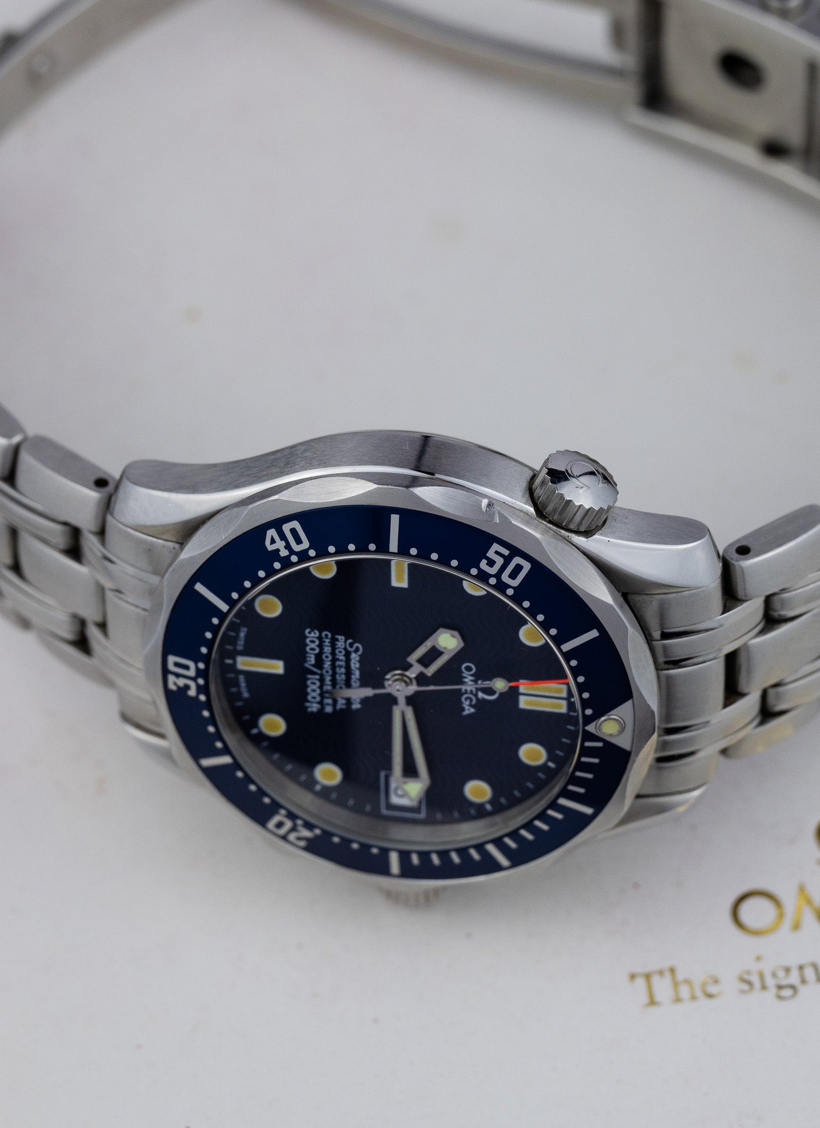 1999 Omega Seamaster Professional 300m Mid Size 2551.80.00 cal. 1120 Full Set