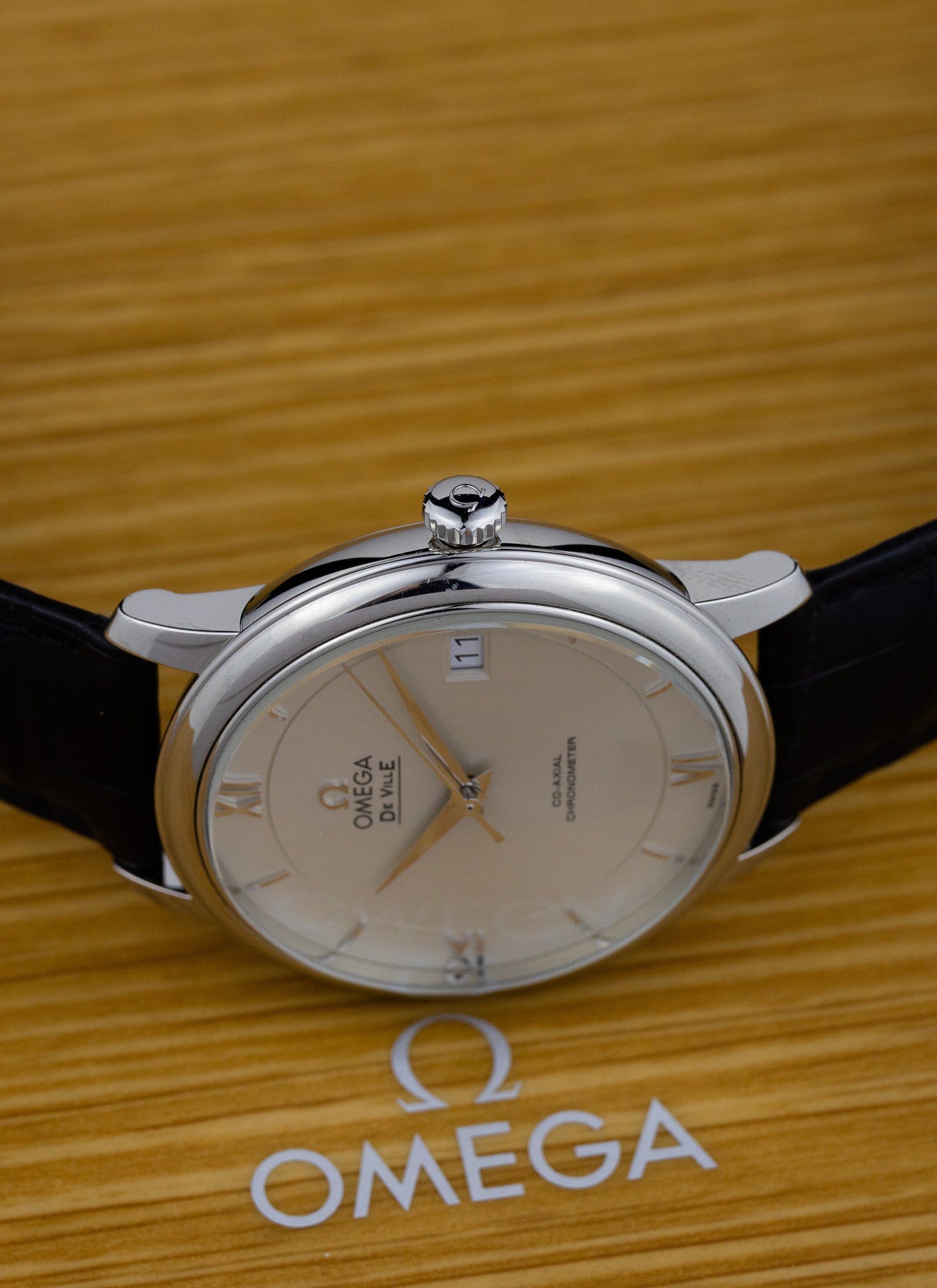2022 Omega De Ville Prestige 424.13.40.20.02.001 cal. 2500 Serviced Full Set