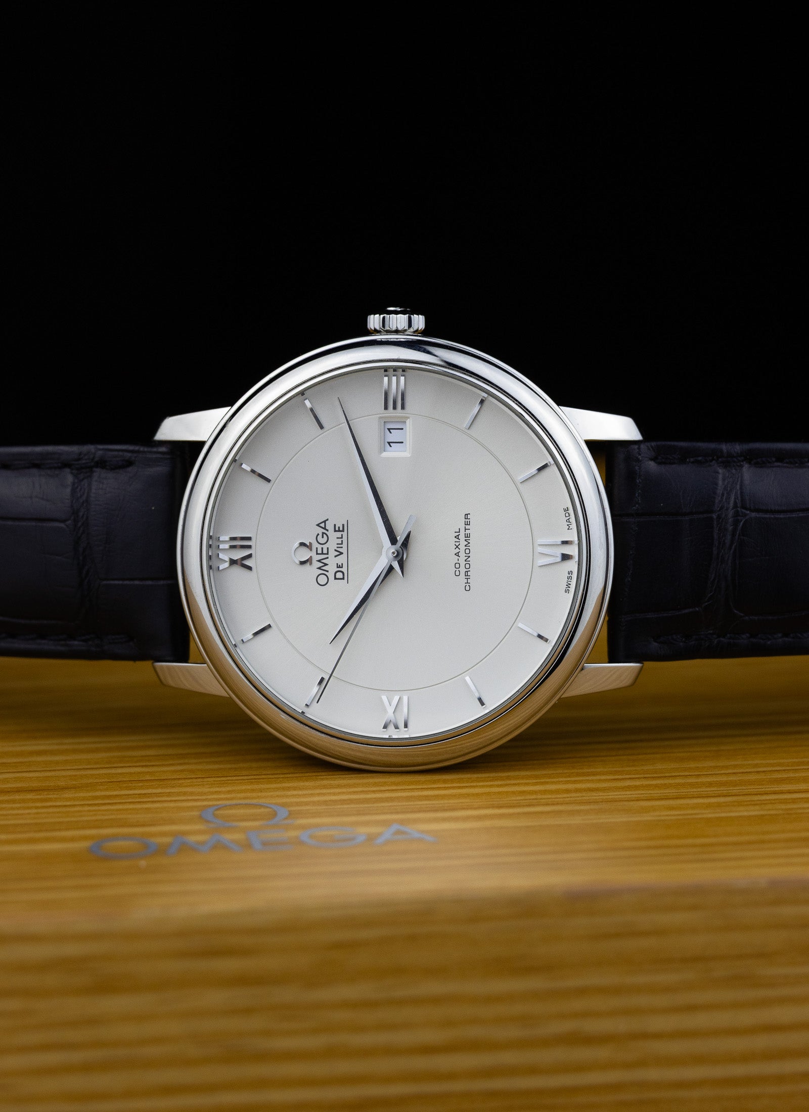2022 Omega De Ville Prestige 424.13.40.20.02.001 cal. 2500 Serviced Full Set