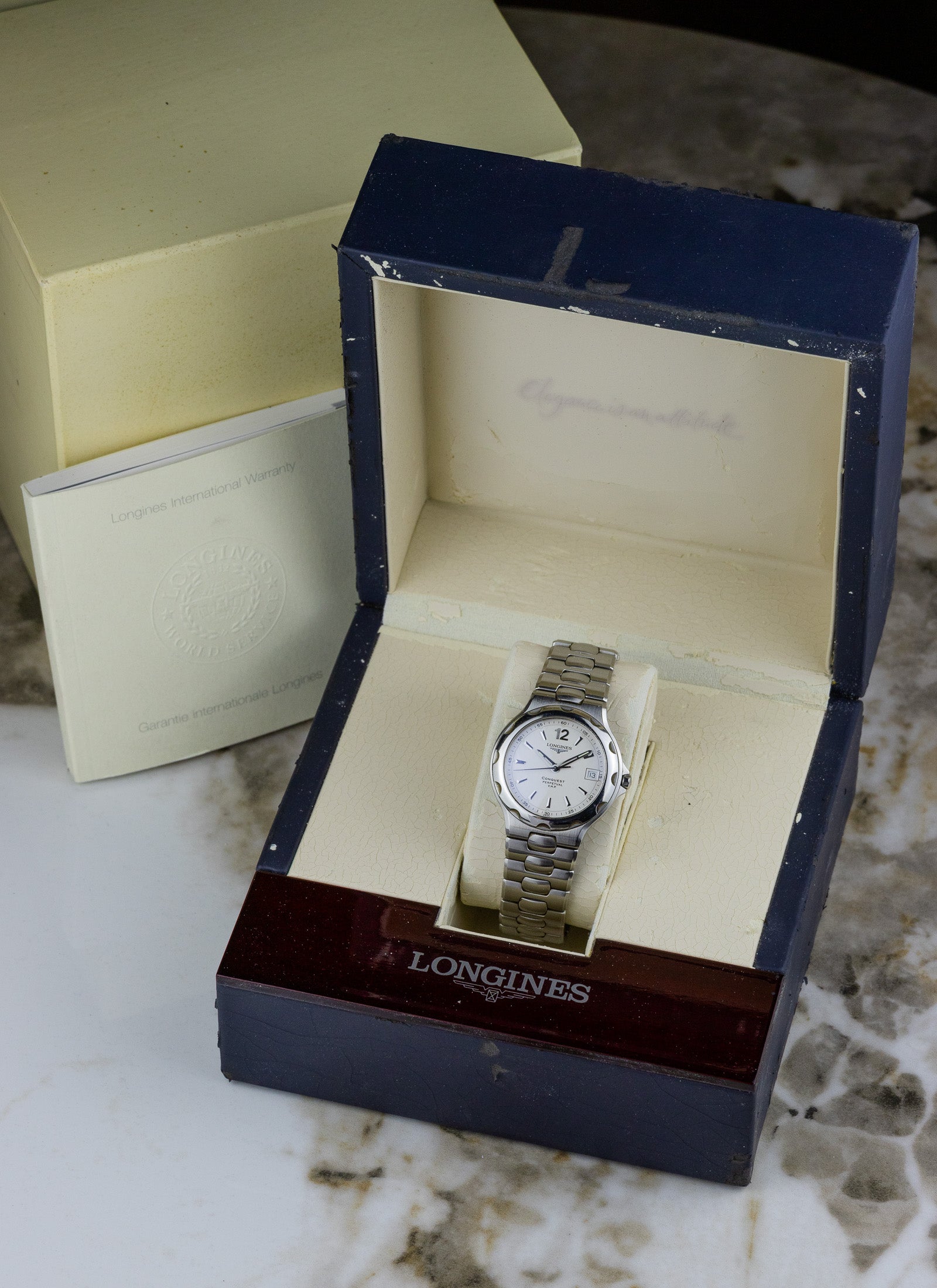 2000s Longines Conquest Perpetual V.H.P. L1.639.4 Box