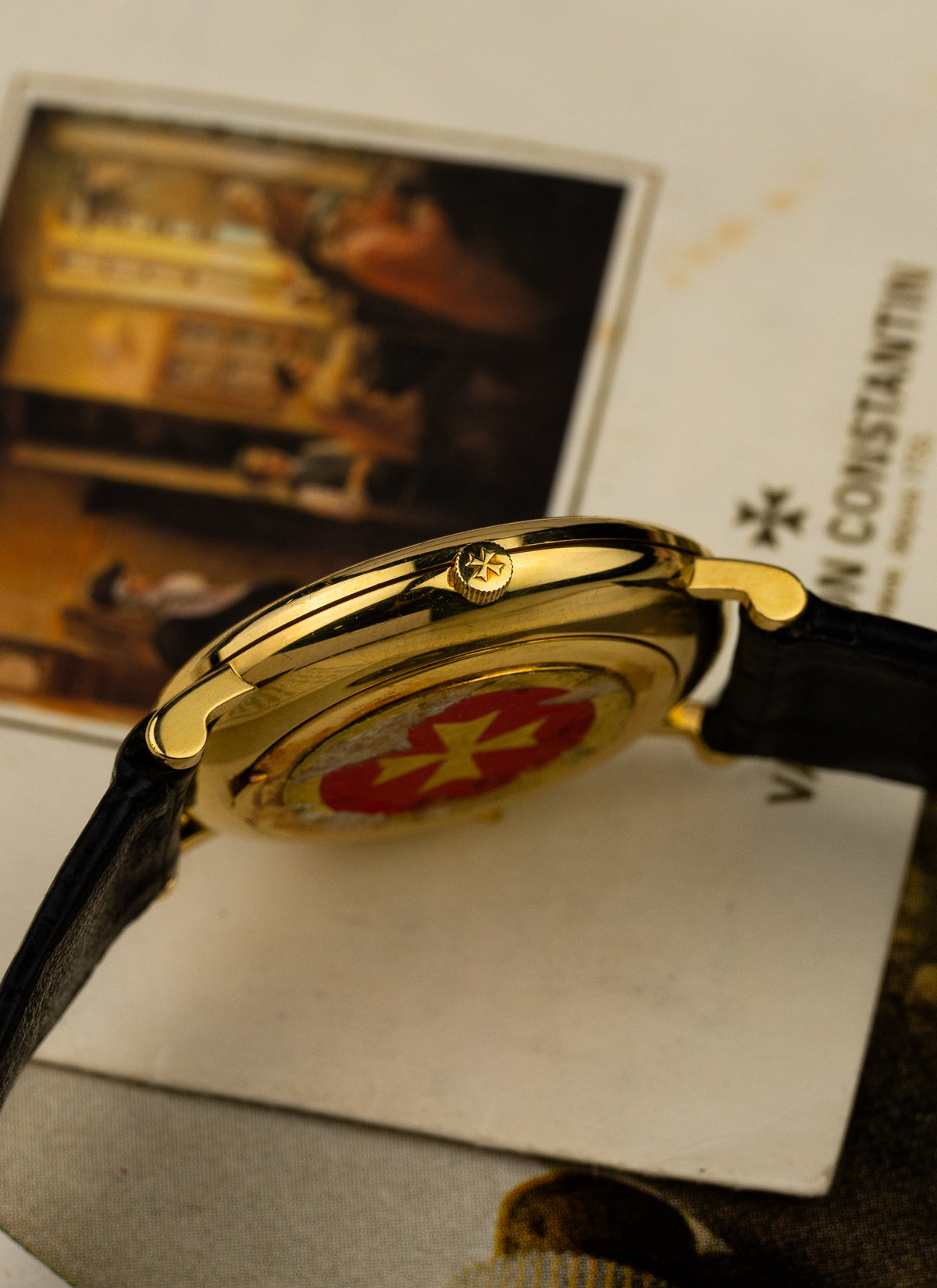 1995 18K Vacheron Constantin Automatic 48002 / 000J-3 cal. 1130/1 Serviced Papers