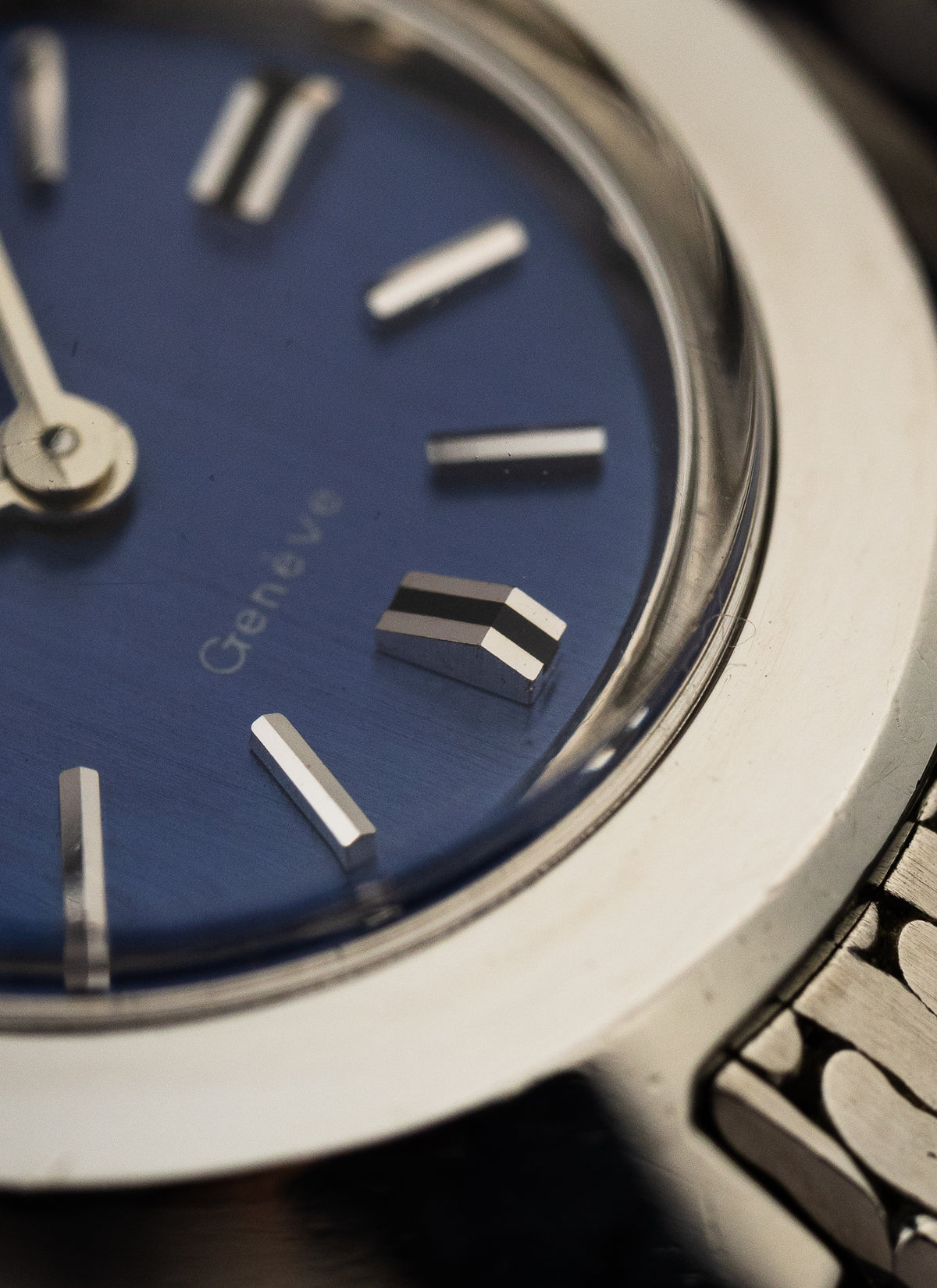 1969 Lady Omega Geneve Japan Only Blue Dial 515.721 cal. 485 Serviced