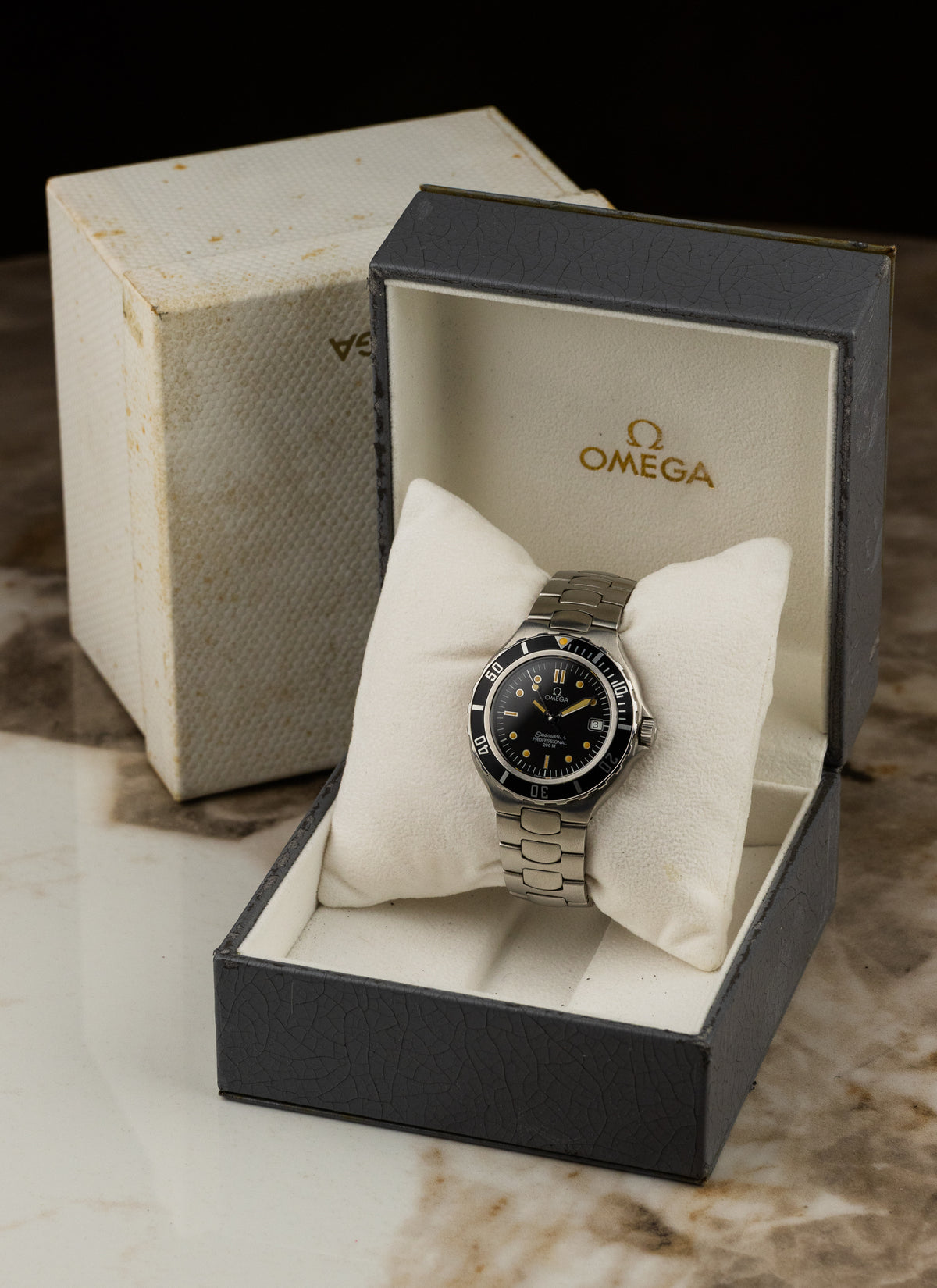 1991 Omega Seamaster 200M Pre-Bond 396.1062 Box