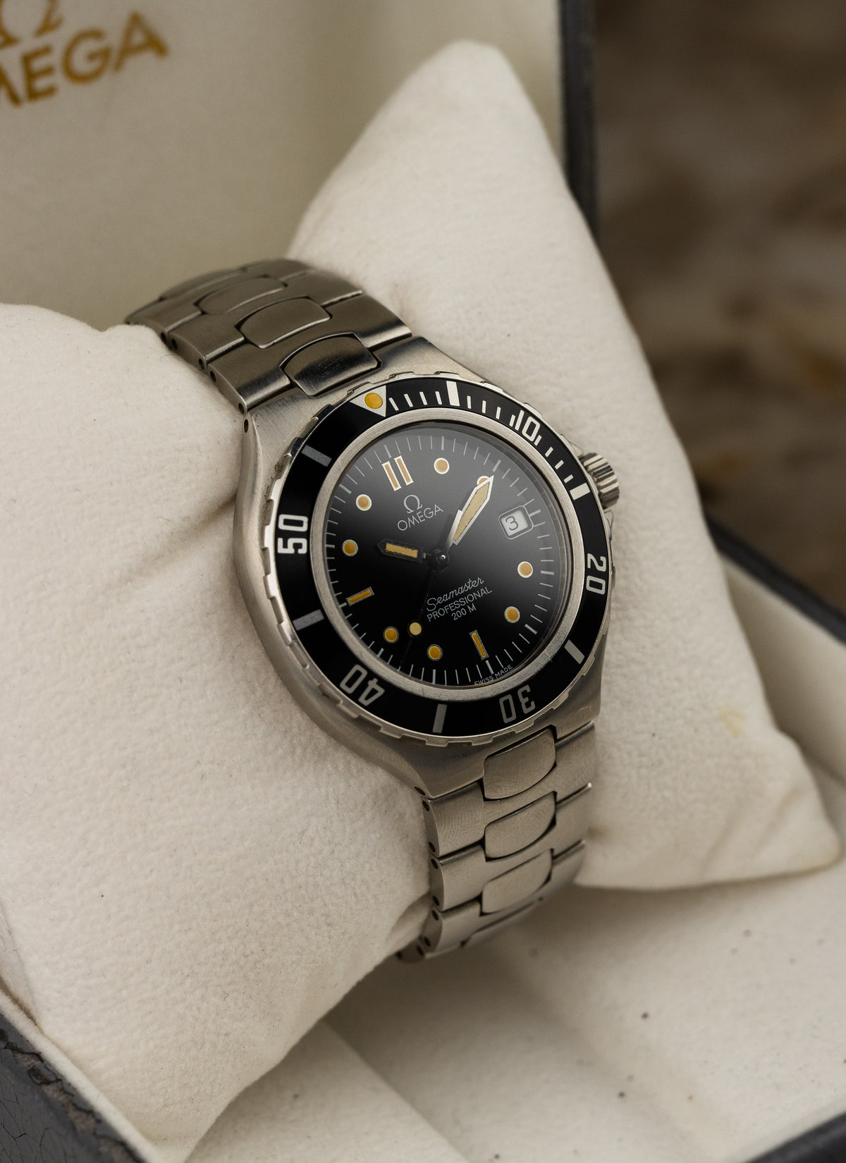 1991 Omega Seamaster 200M Pre-Bond 396.1062 Box