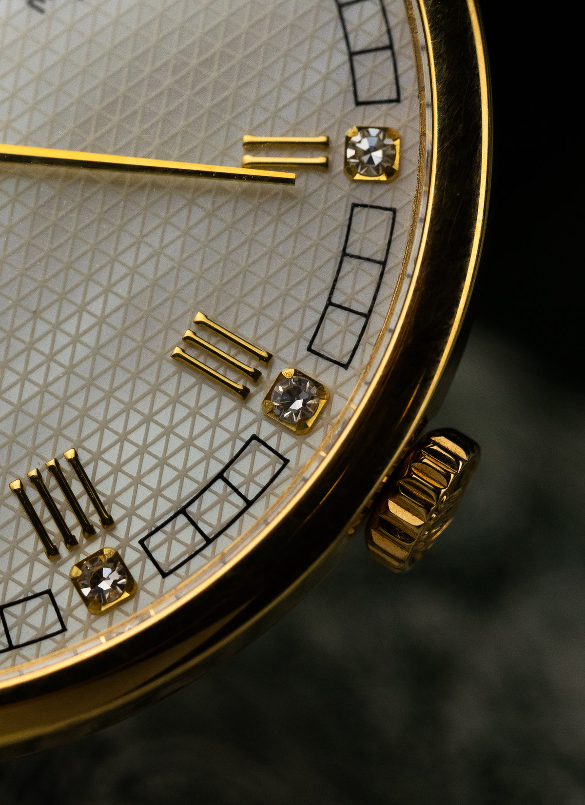 1998 18K Rolex Cellini MOP Diamonds Dial 5112/8 Full Set