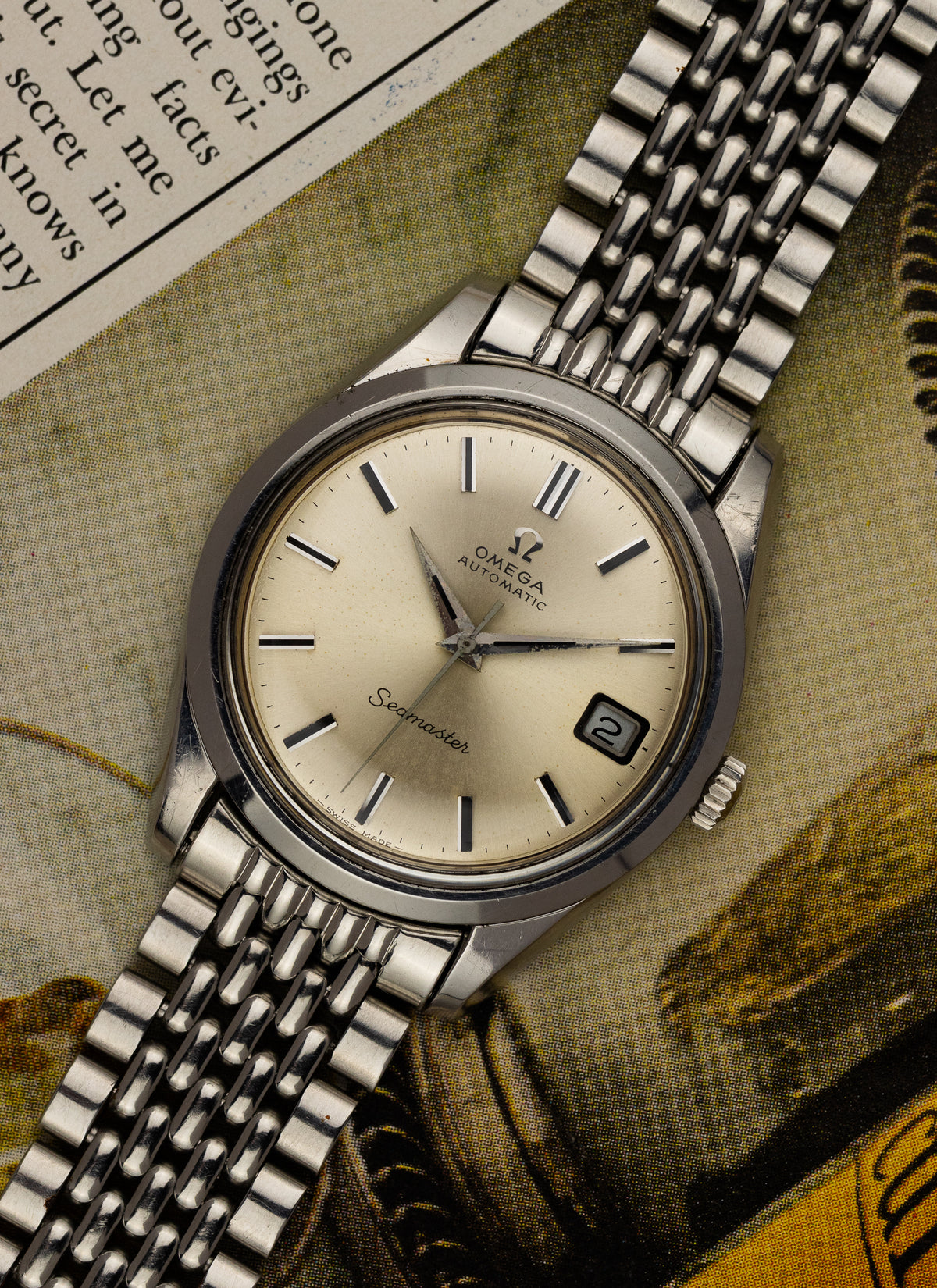 1969 Omega Seamaster BOR Bracelet 166.010 cal. 565 Serviced