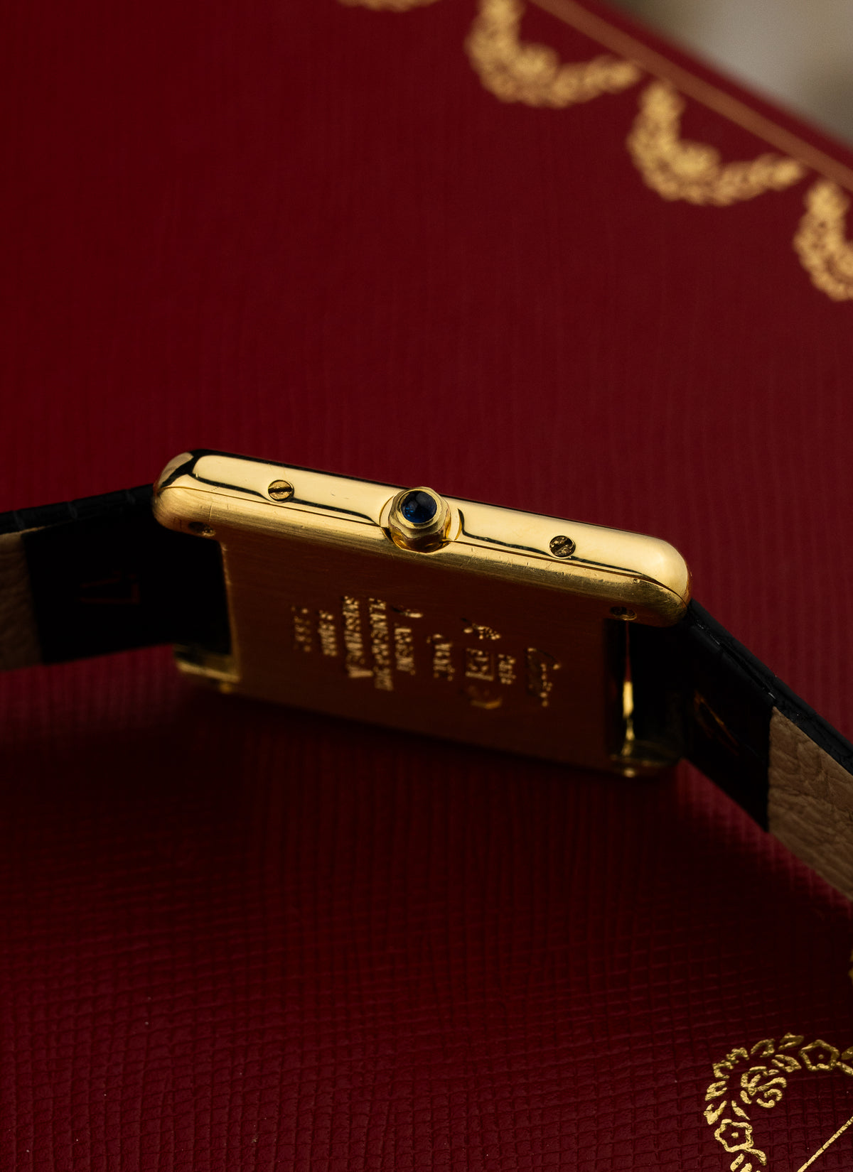 1990s Cartier Must Tank Ivory 6 81006 Box