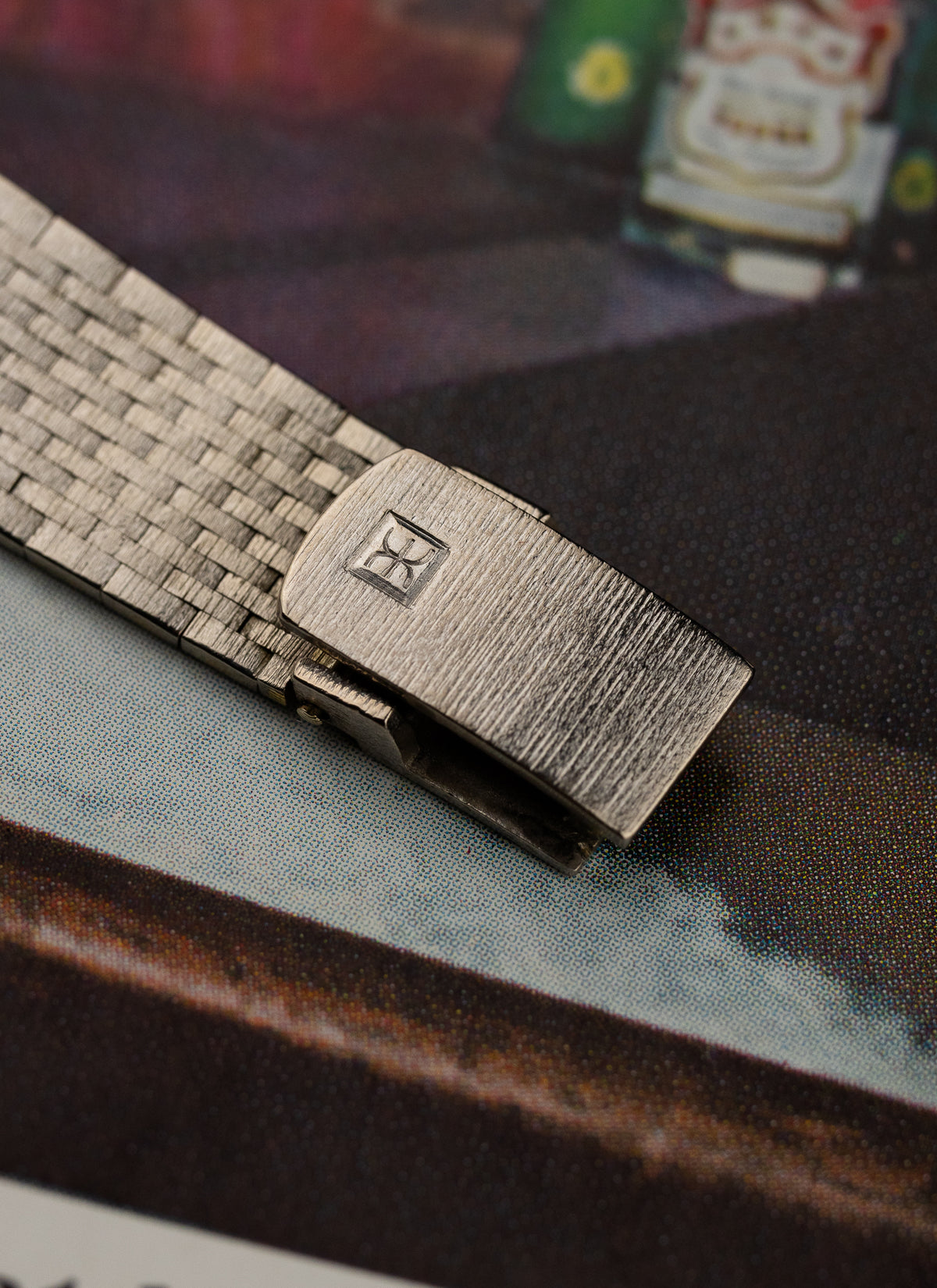 1970s 18K Lady Ebel White Gold Diamonds Pavé Dial