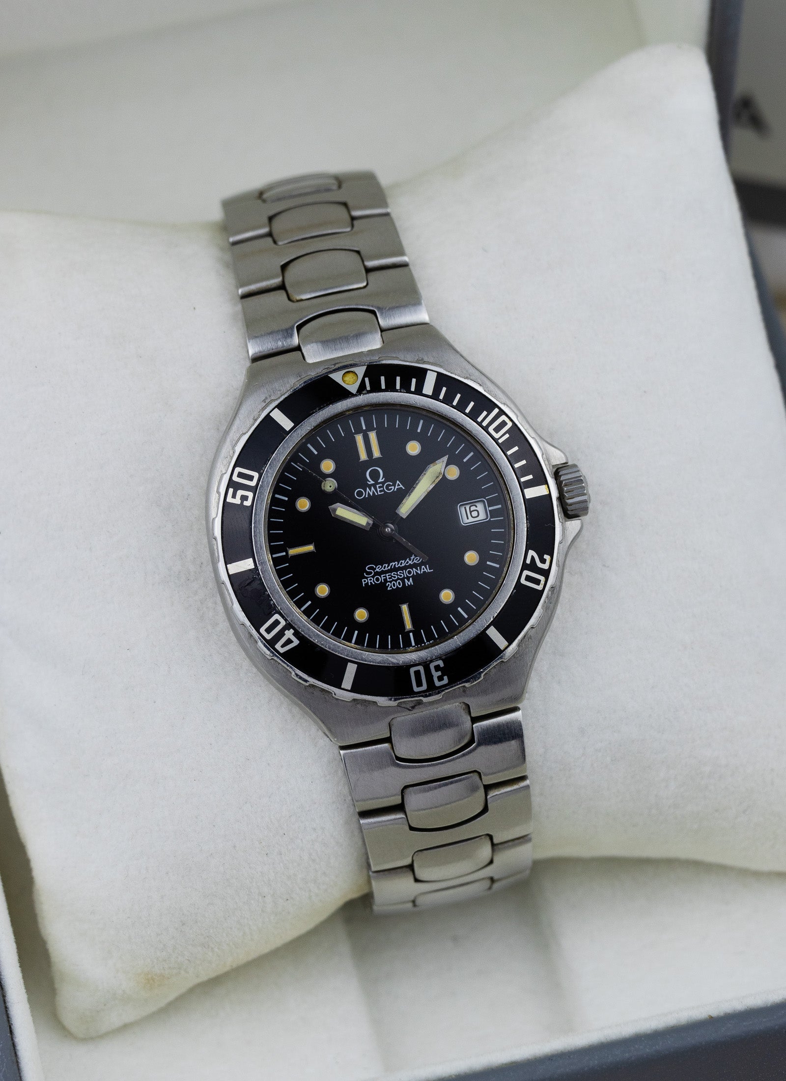1993 Omega Seamaster 200m Pre Bond 396.1062 Box