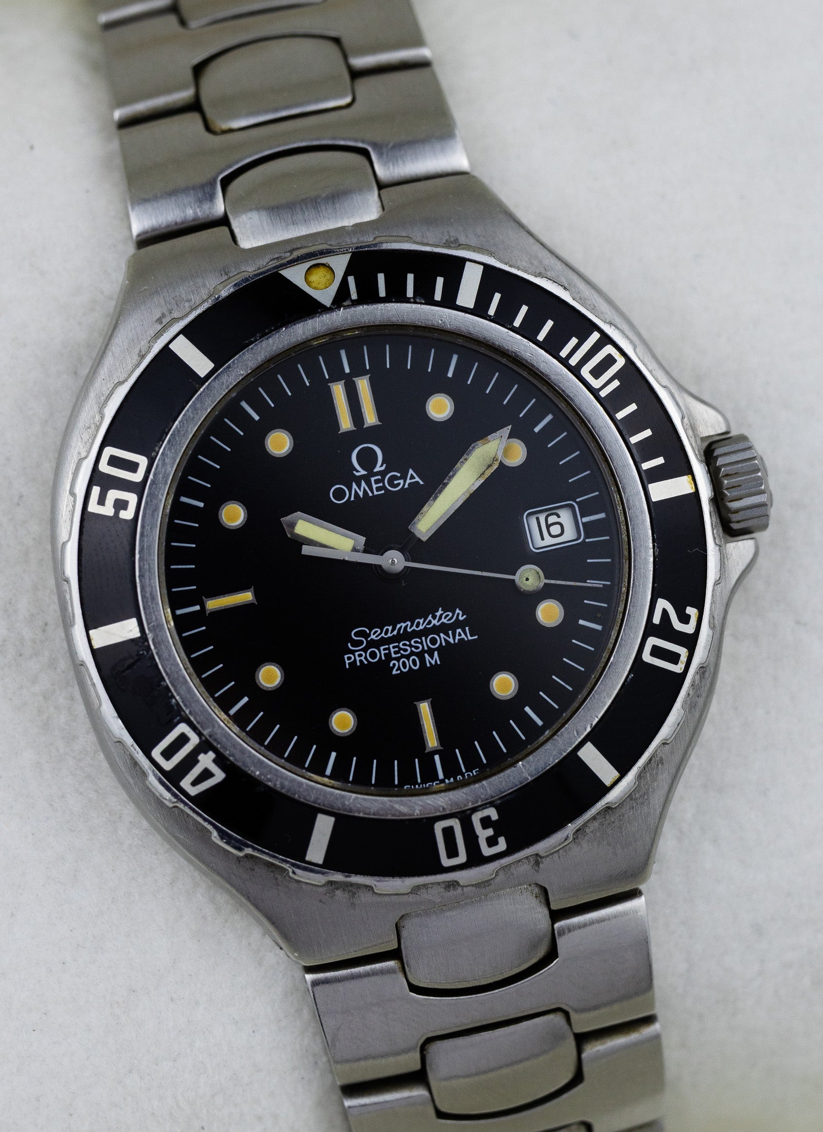 1993 Omega Seamaster 200m Pre Bond 396.1062 Box