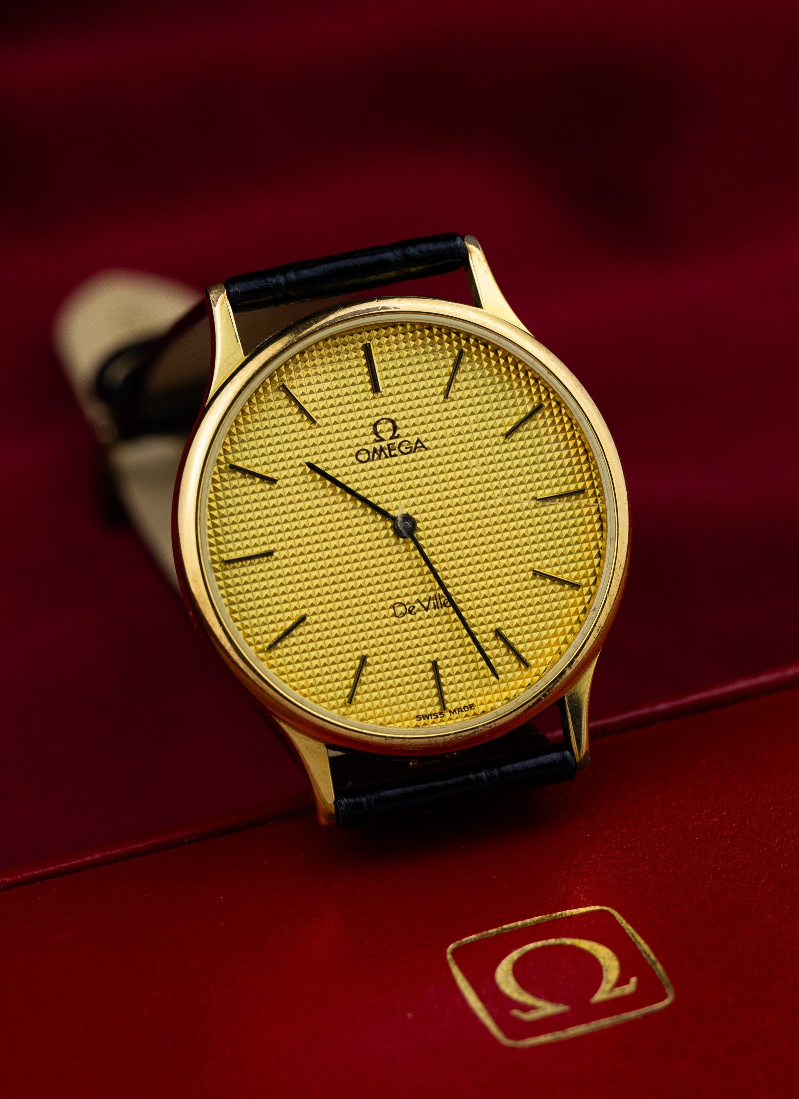 1982 Omega De Ville Hobnail Dial 191.0130.1 cal. 1365 Box