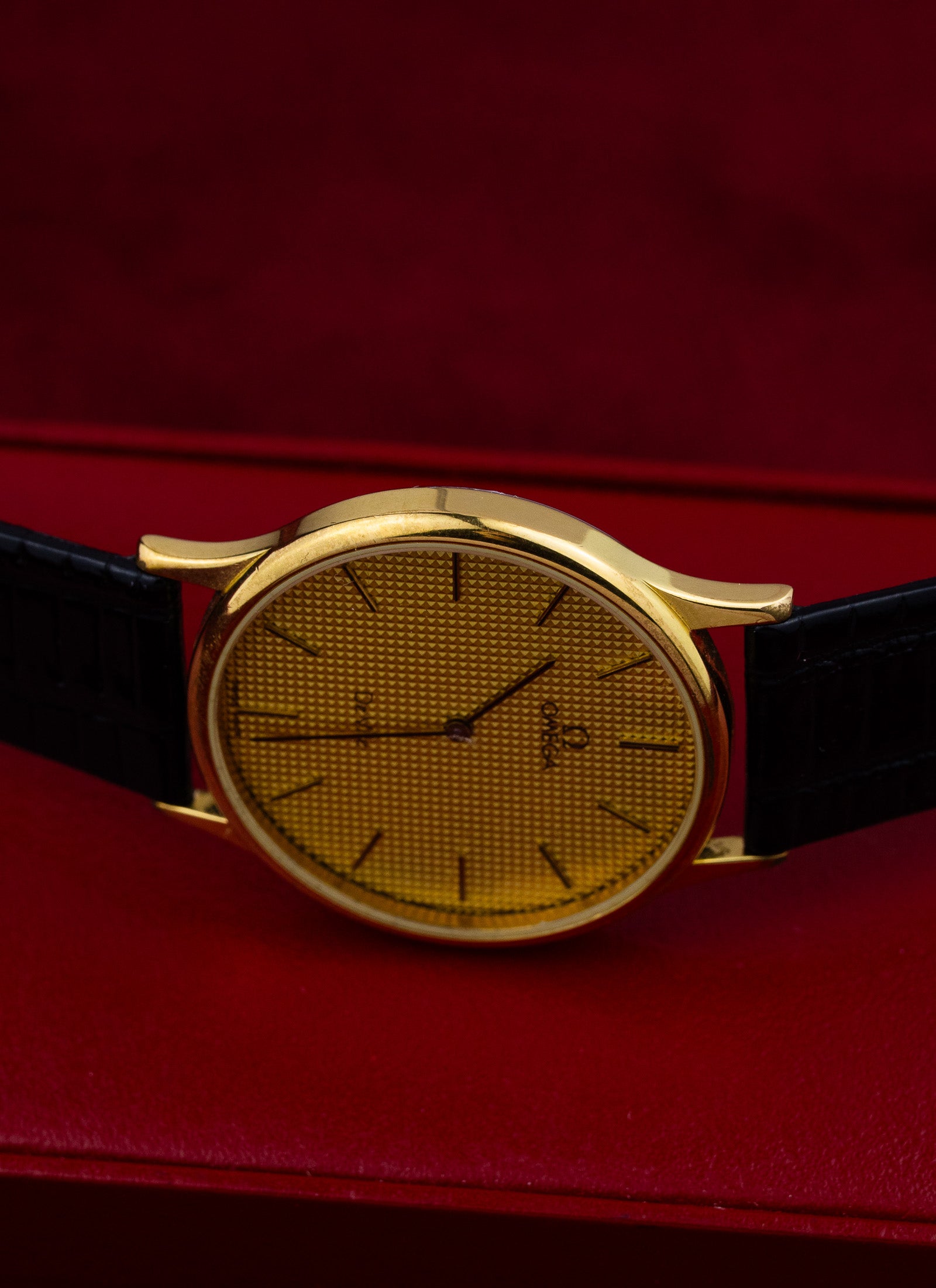 1982 Omega De Ville Hobnail Dial 191.0130.1 cal. 1365 Box