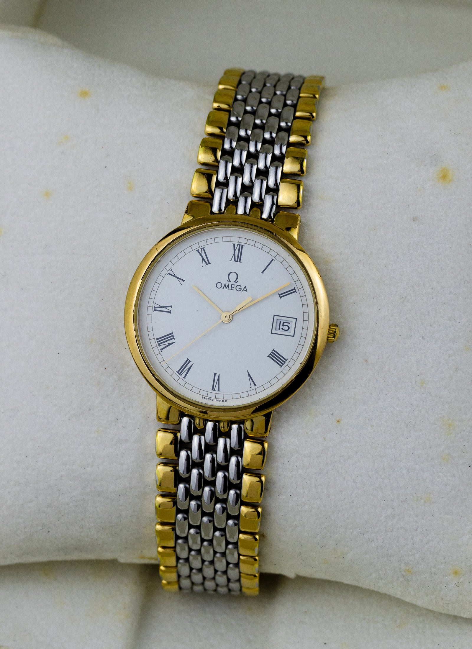 1988 Omega De Ville Bicolor 396.1012 cal. 1430 Box