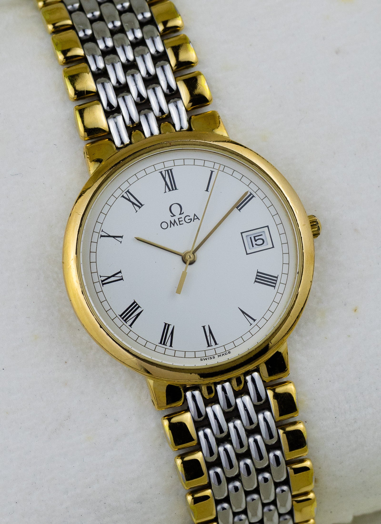 1988 Omega De Ville Bicolor 396.1012 cal. 1430 Box