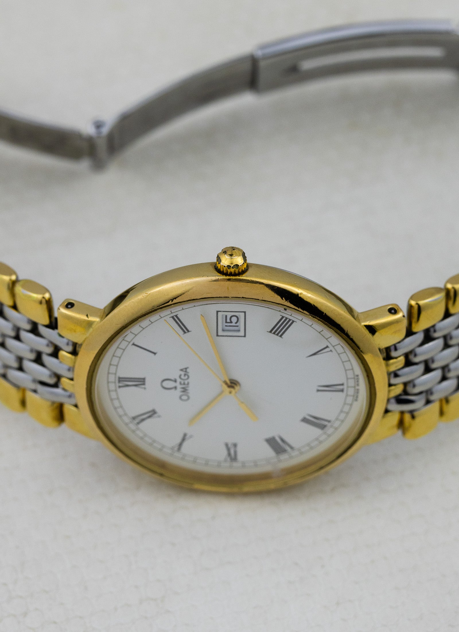 1988 Omega De Ville Bicolor 396.1012 cal. 1430 Box