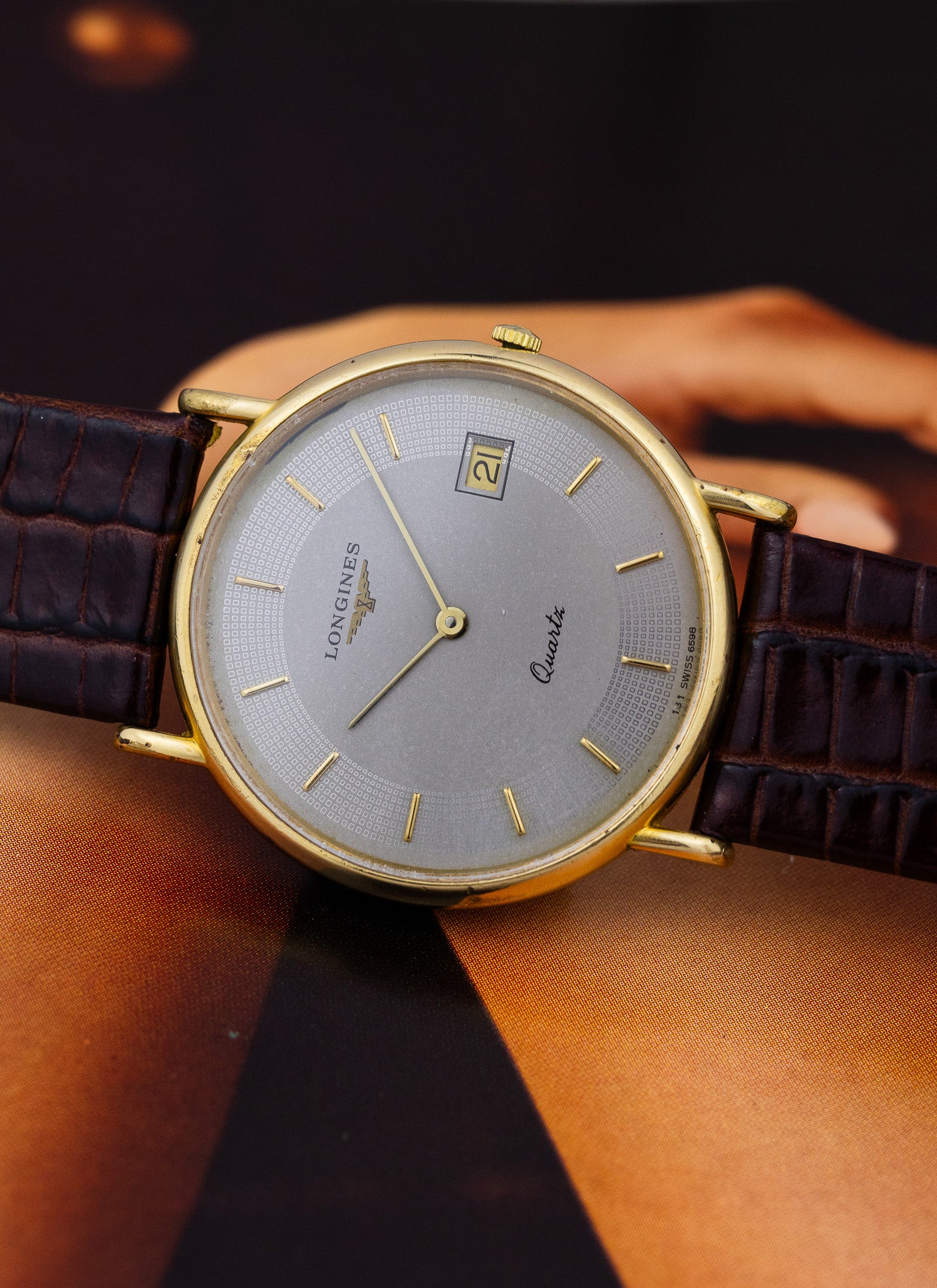1980s Longines Quartz 6598 1 161 cal. L161.2