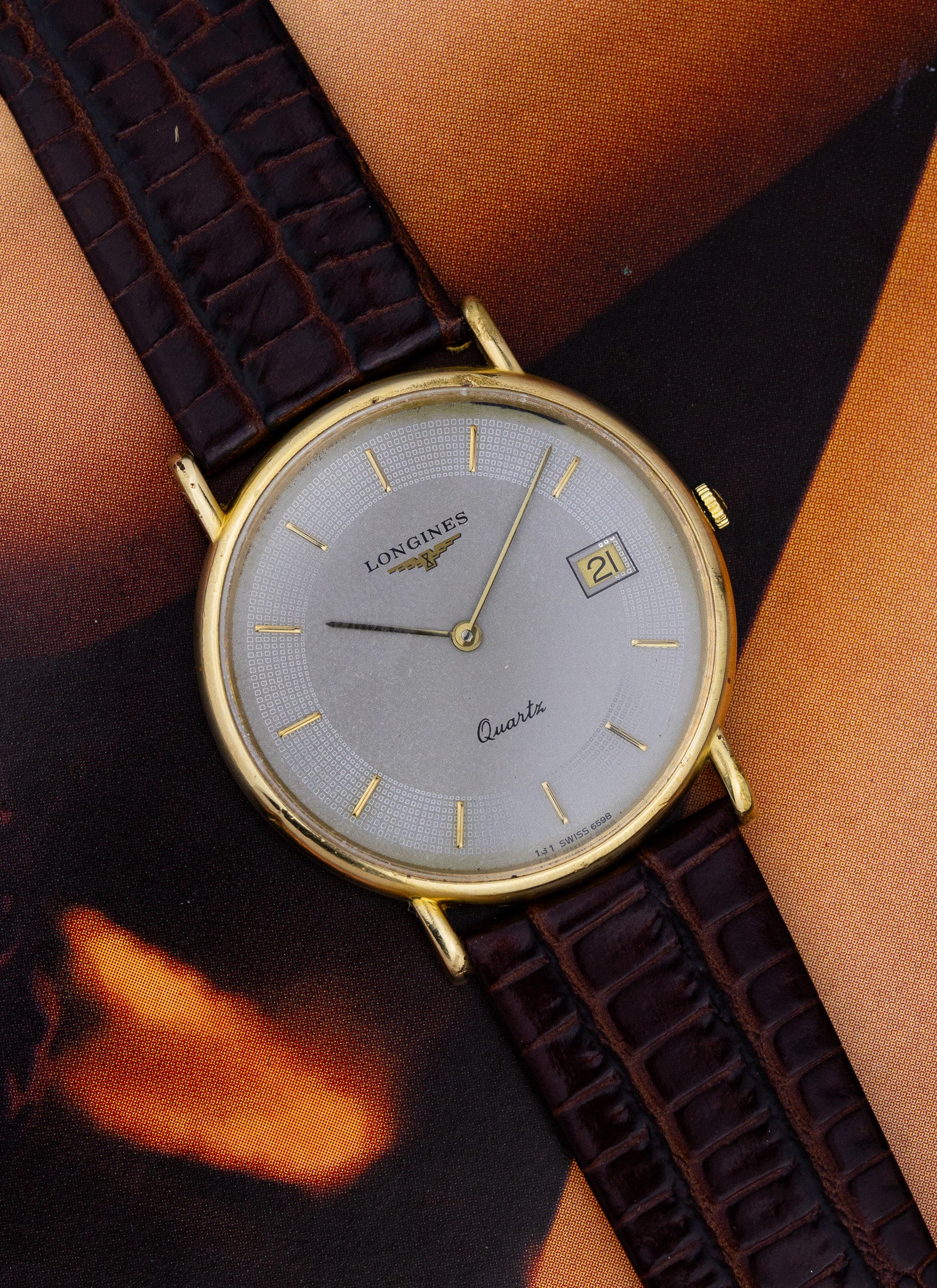 1980s Longines Quartz 6598 1 161 cal. L161.2