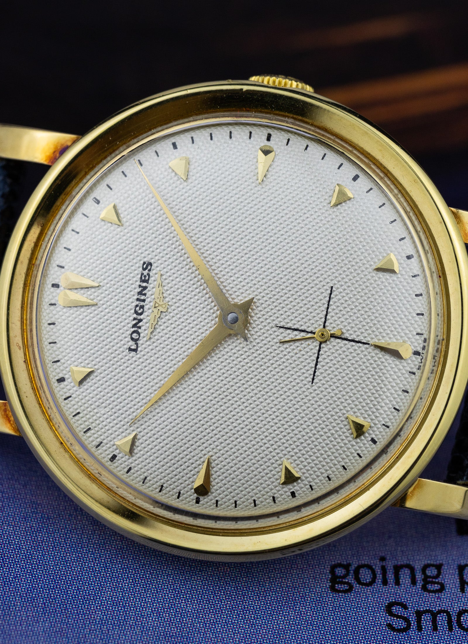 1950 14K Longines Sub Second 121 6251 2 cal. 22L