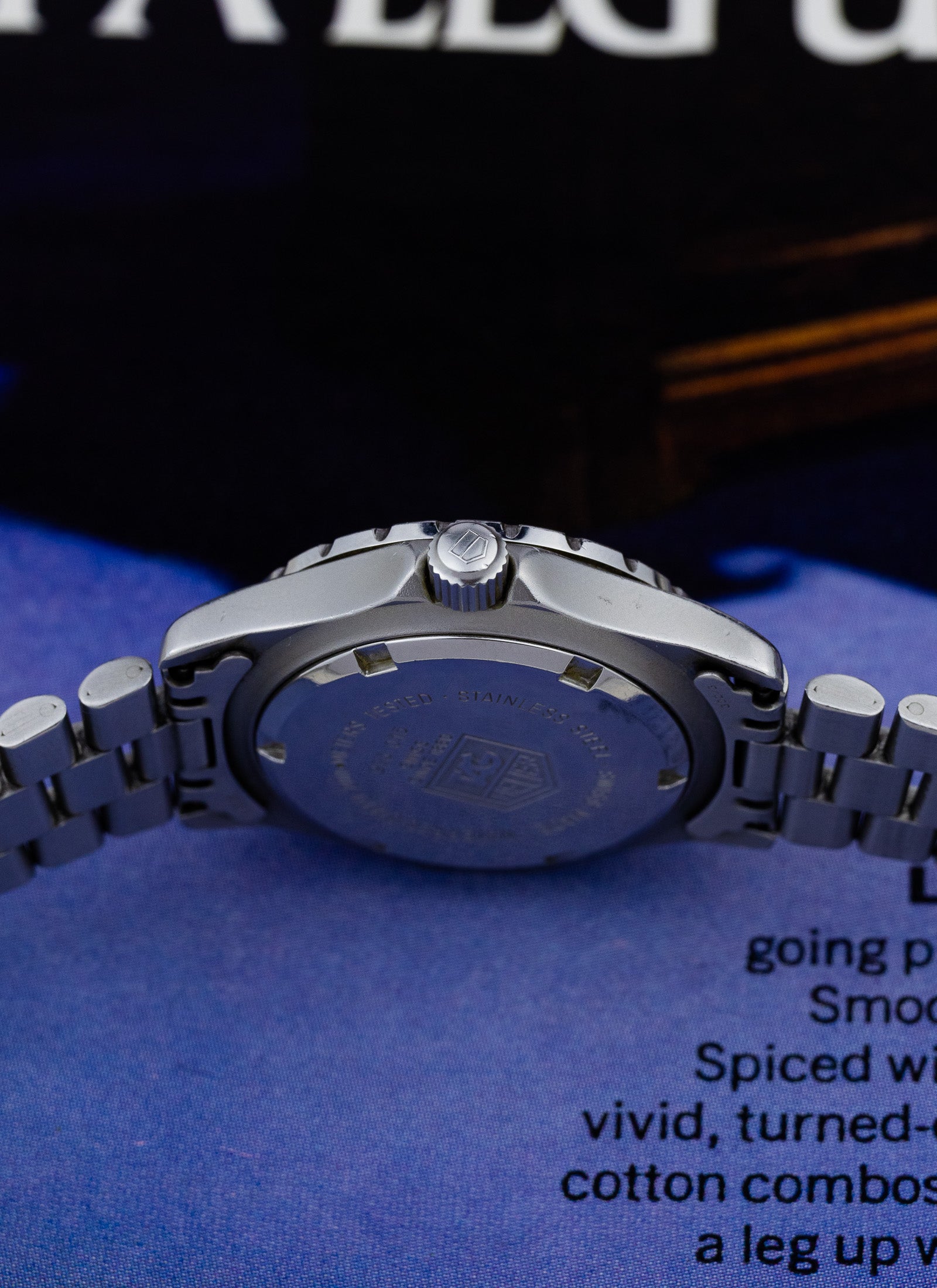 1990s Lady TAG Heuer 2000 Professional 973.015