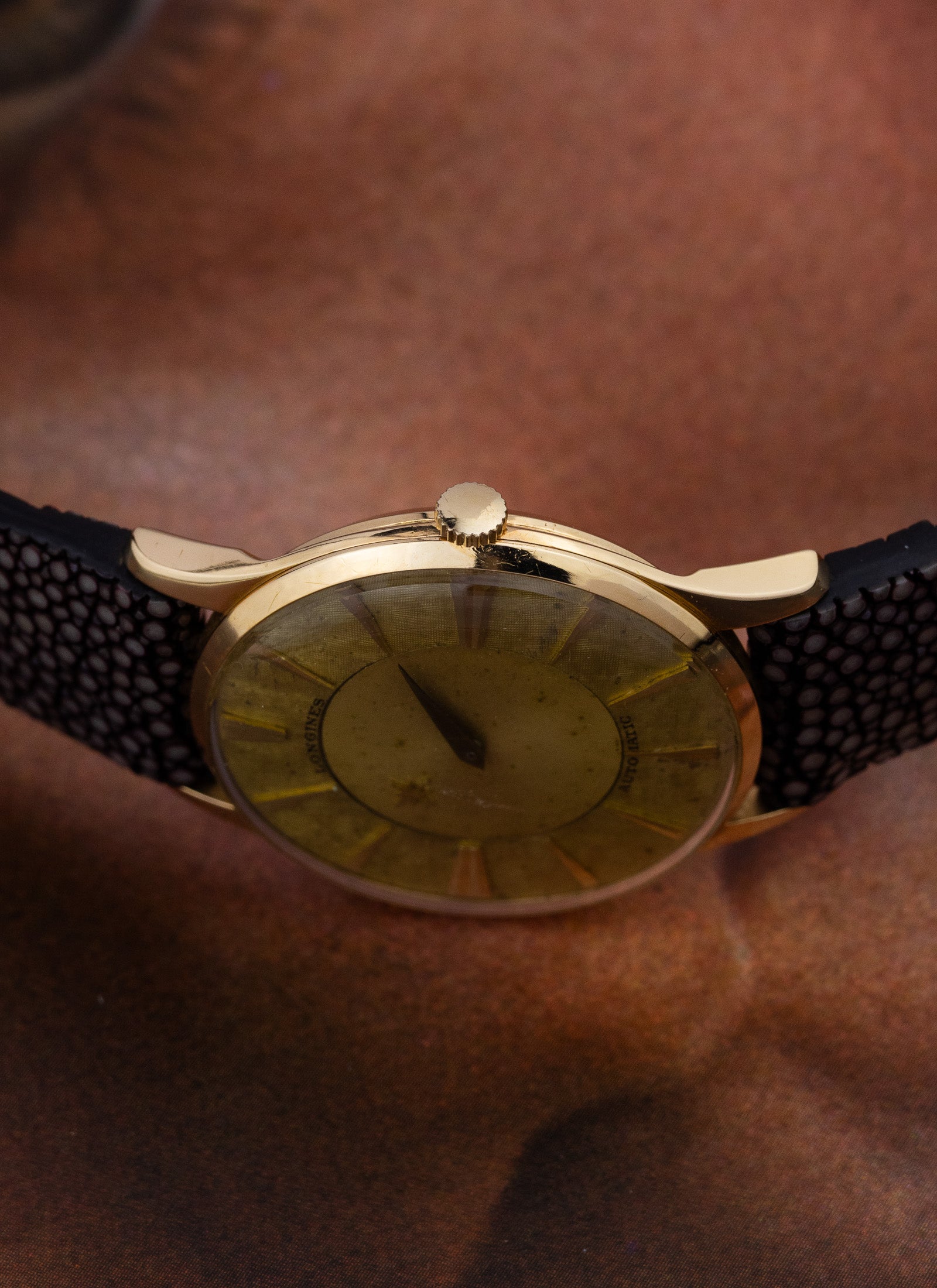 1958 18K Longines Mystery Dial cal. 19A