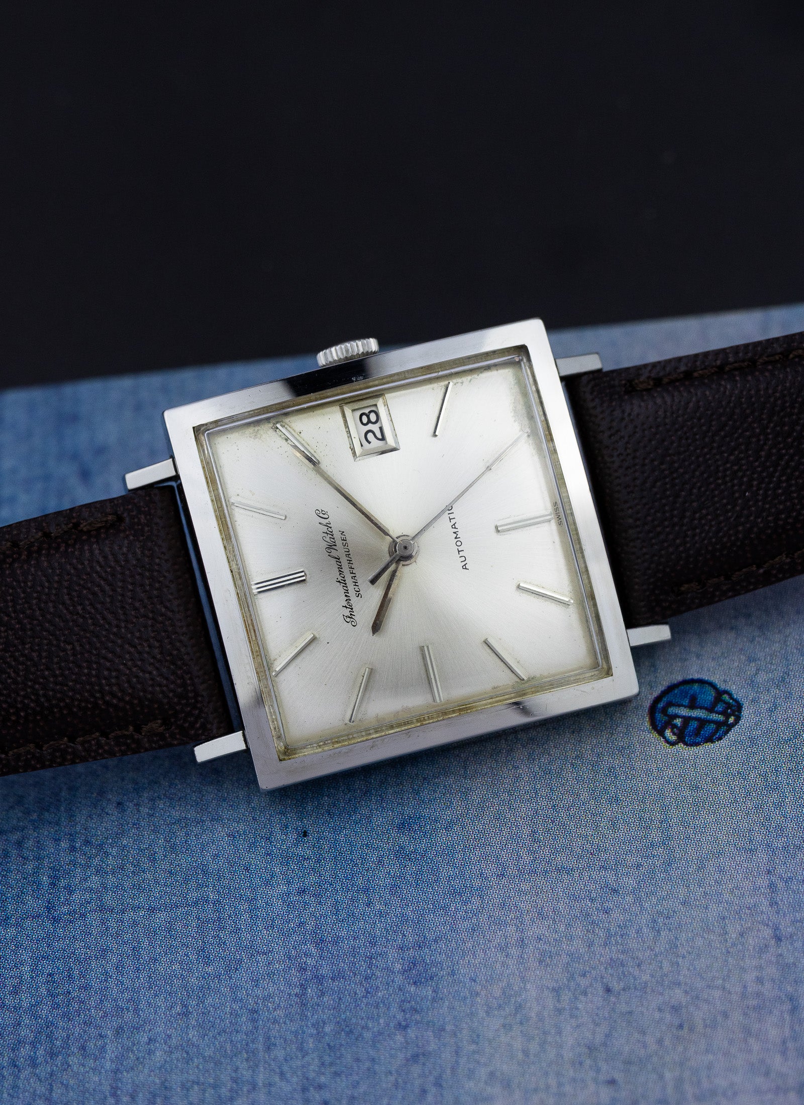 1960s IWC Automatic Square cal. 8541 Serviced