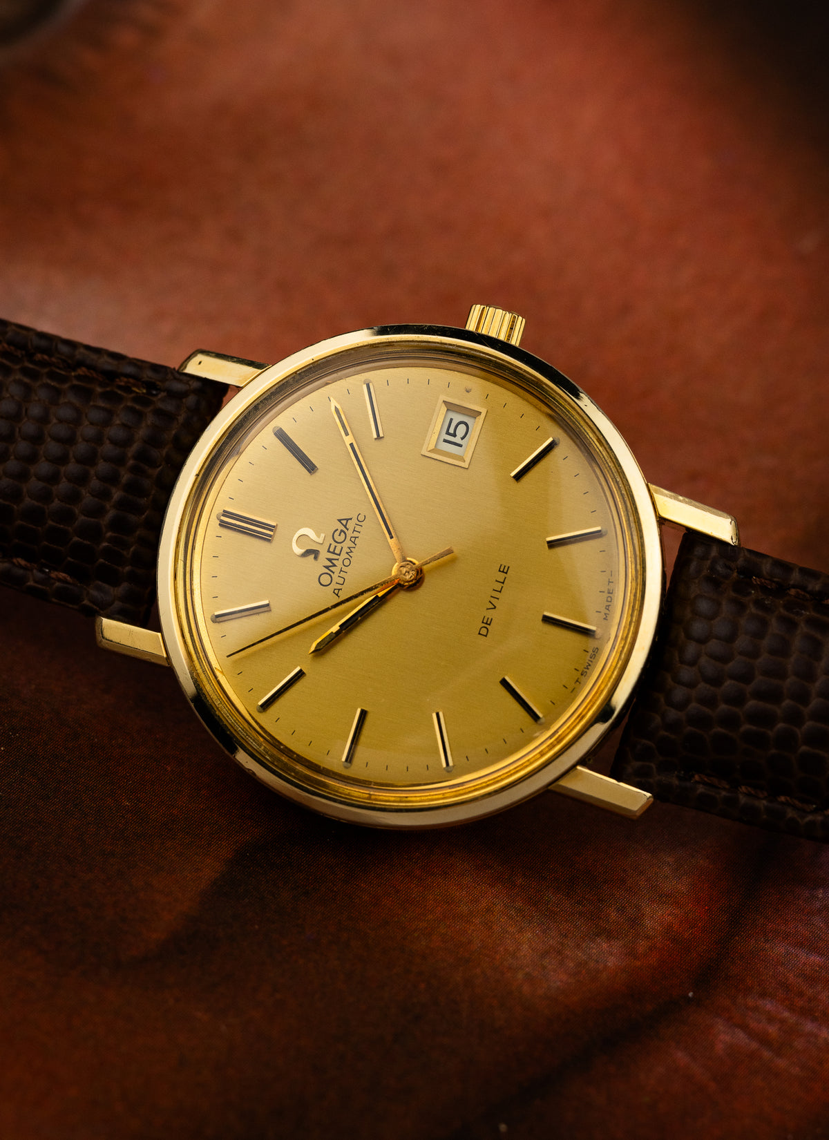 1974 Omega De Ville 166.0161 cal. 1012 Serviced Box