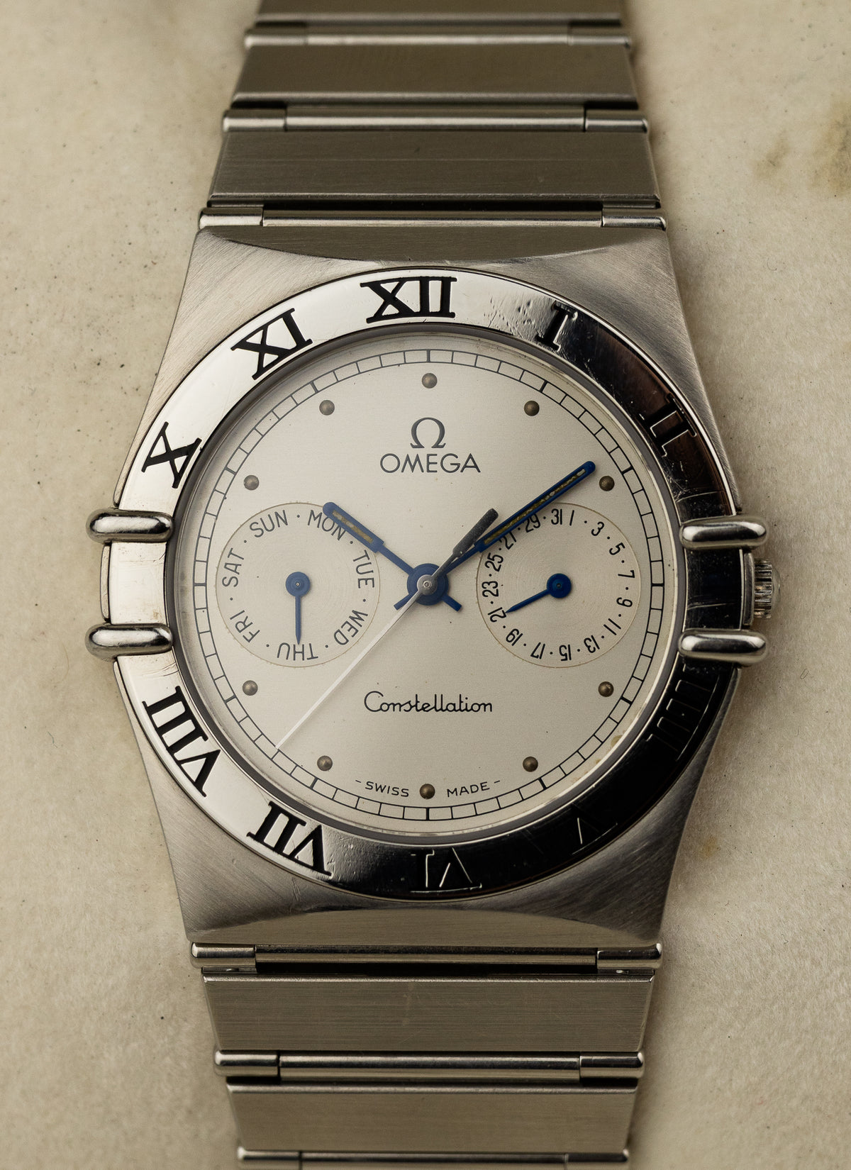 1986 Omega Constellation Manhattan Day-Date 396.1070 cal. 1444 Box