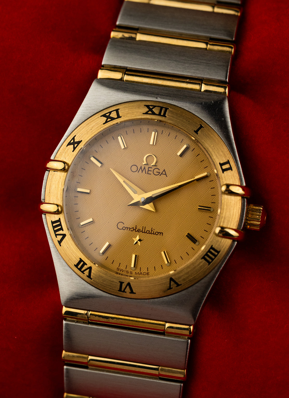 1998 Lady Omega Constellation Manhattan Bicolor 795.1202 cal. 1456 Box