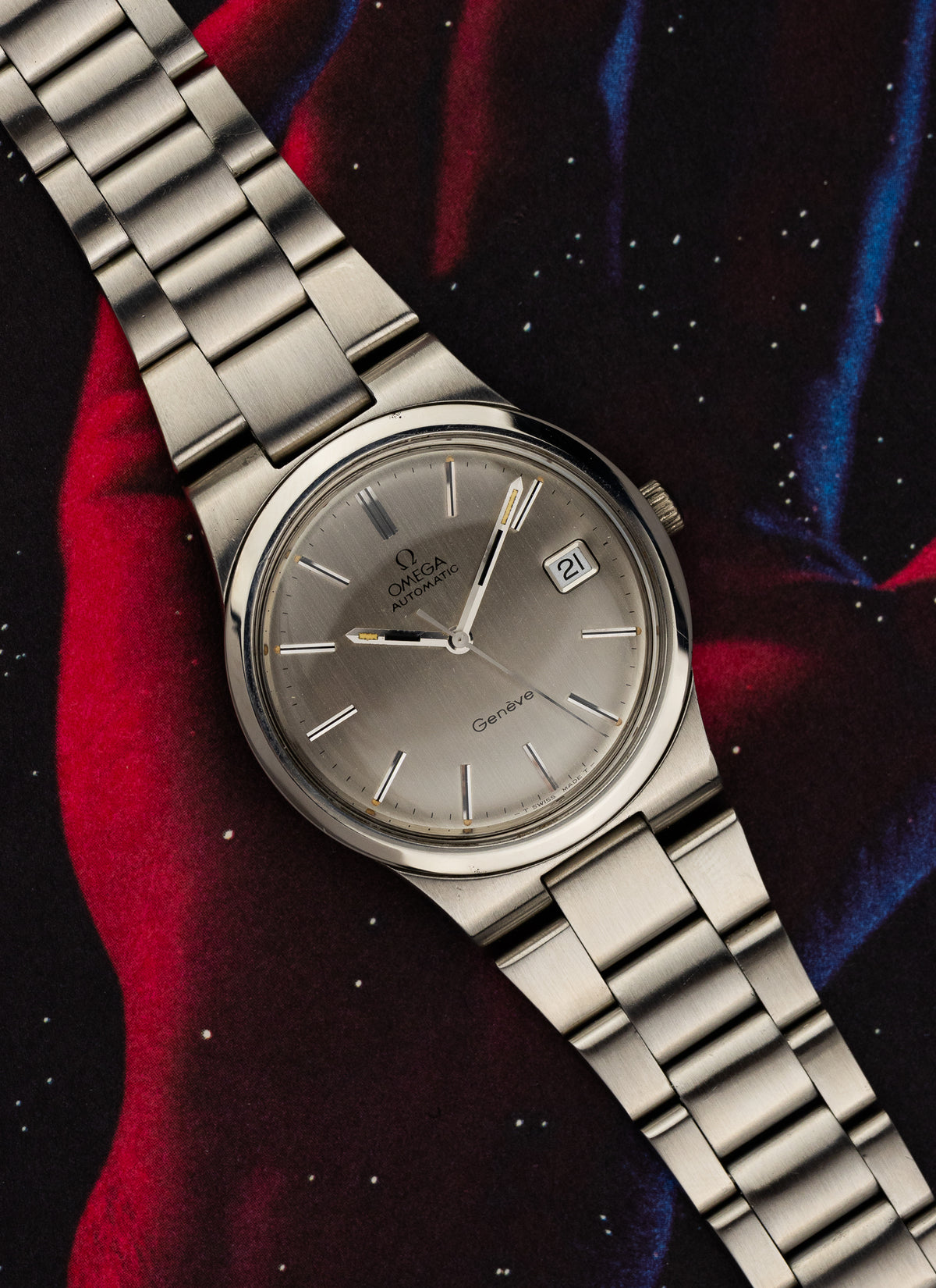 1974 Omega Geneve Steel Bracelet 166.0173 cal. 1012 Serviced
