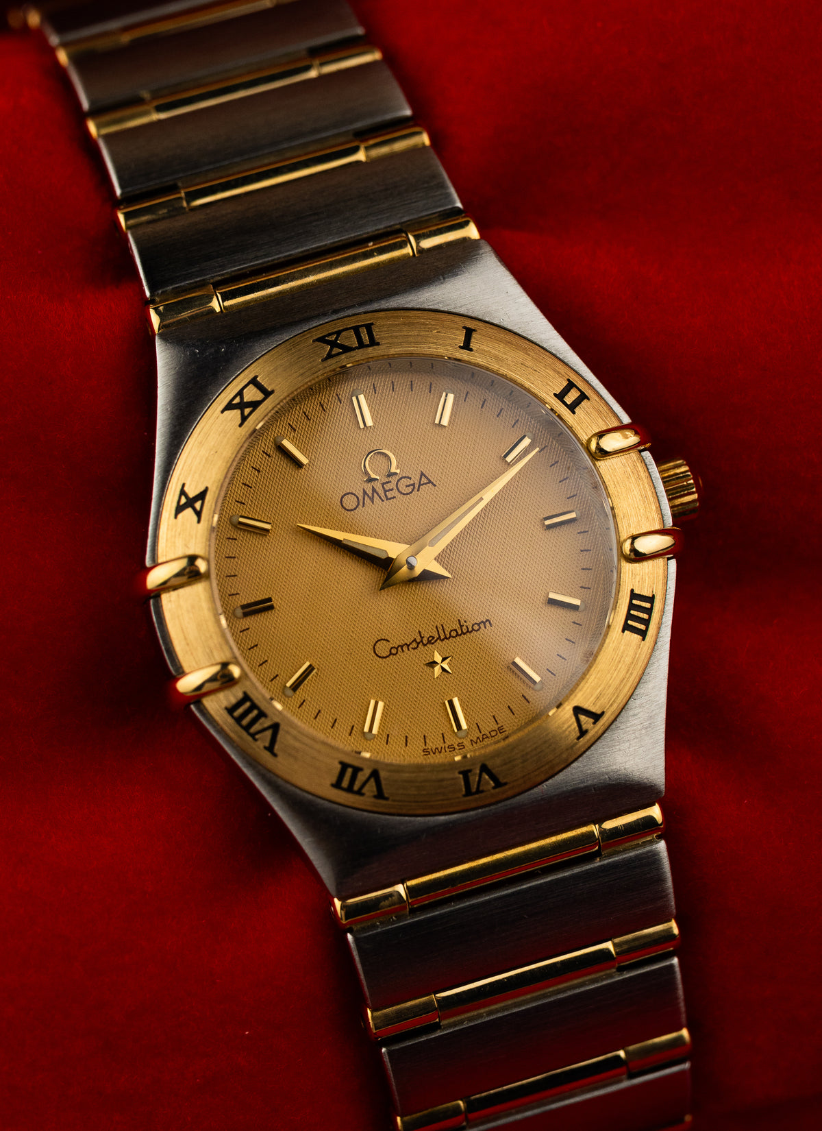 1998 Lady Omega Constellation Manhattan Bicolor 795.1202 cal. 1456 Box
