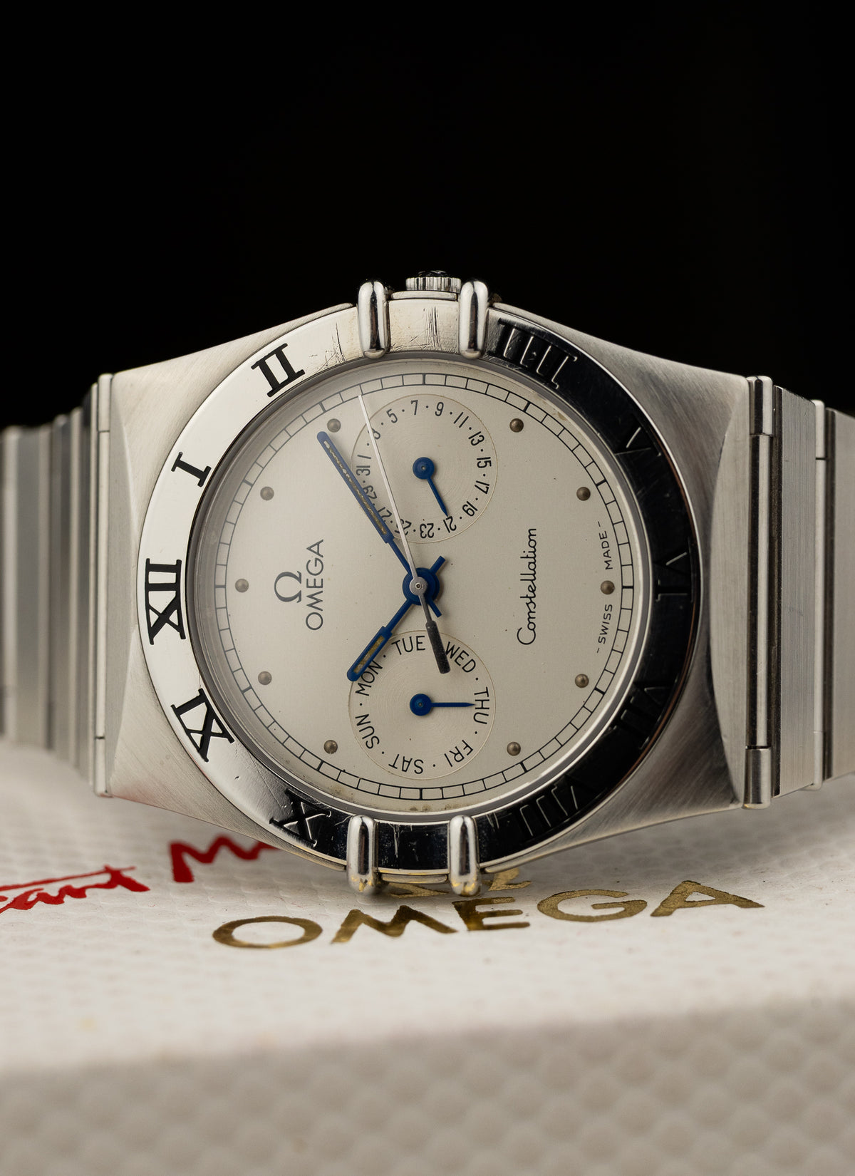 1986 Omega Constellation Manhattan Day-Date 396.1070 cal. 1444 Box