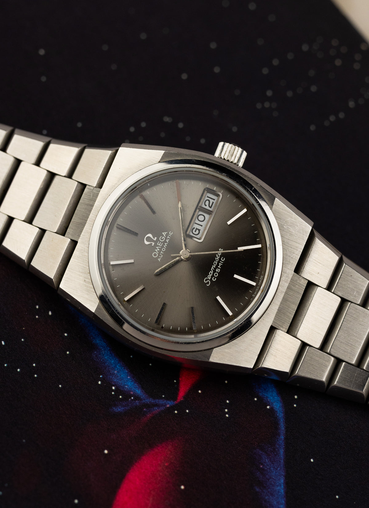 1975 Omega Seamaster Cosmic Grey Dial 166.0196 cal. 1022