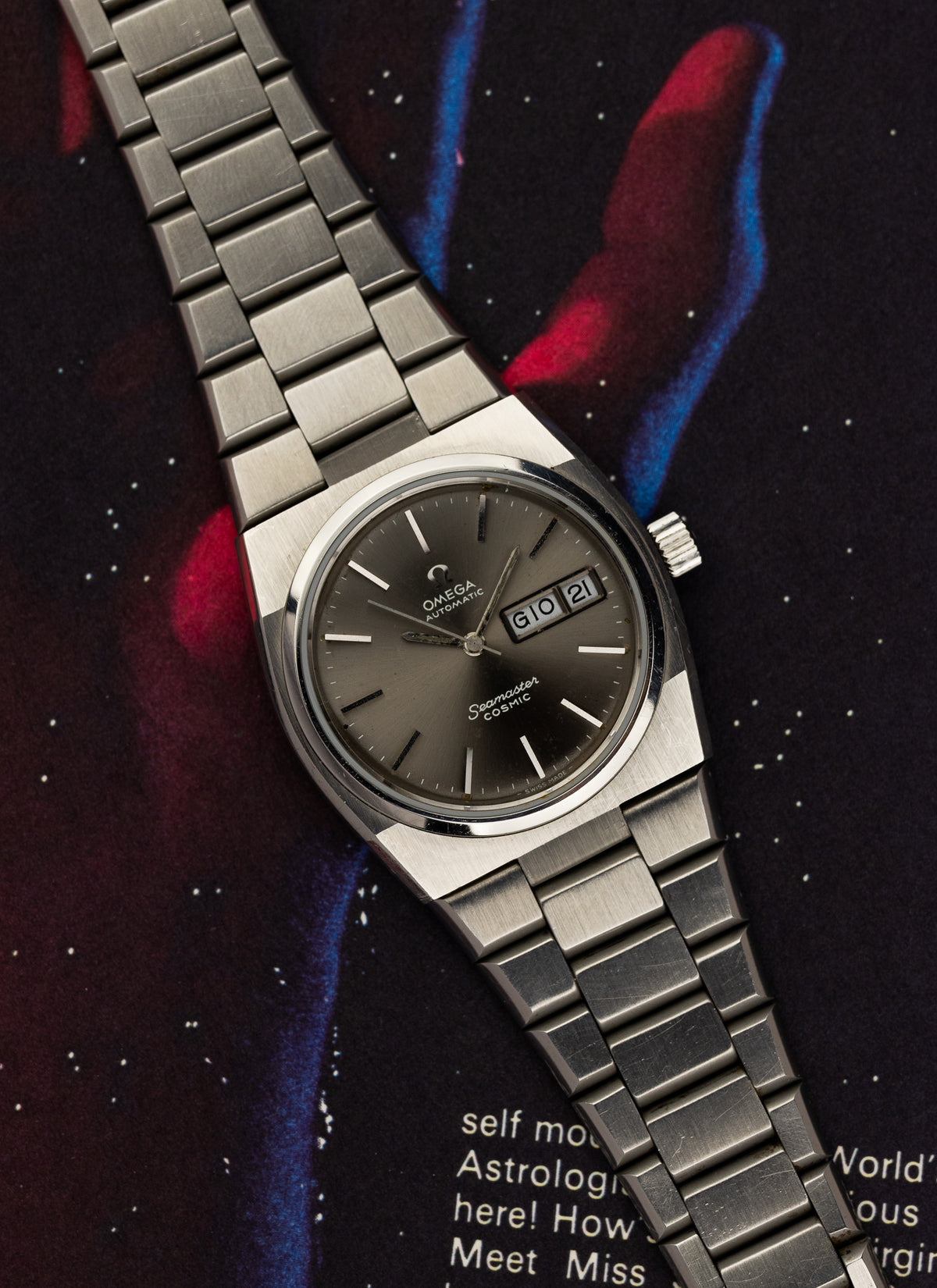 1975 Omega Seamaster Cosmic Grey Dial 166.0196 cal. 1022